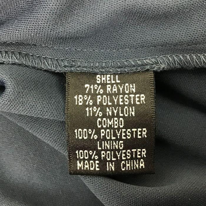 Adrianna Papell Cocktail Dress Metallic Blue 14 Sleeveless Semi Sheer Chic Glam