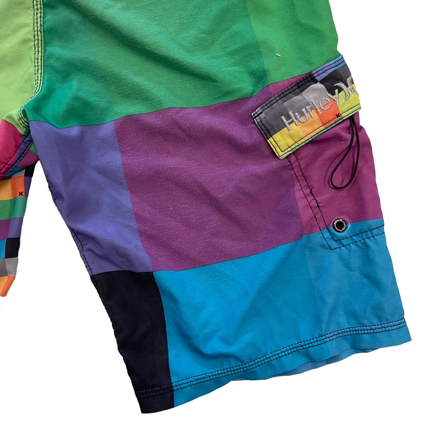 Hurley Youth 26/10 Phantom Board Shorts Colorblock 4 Way Stretch Swim Surf