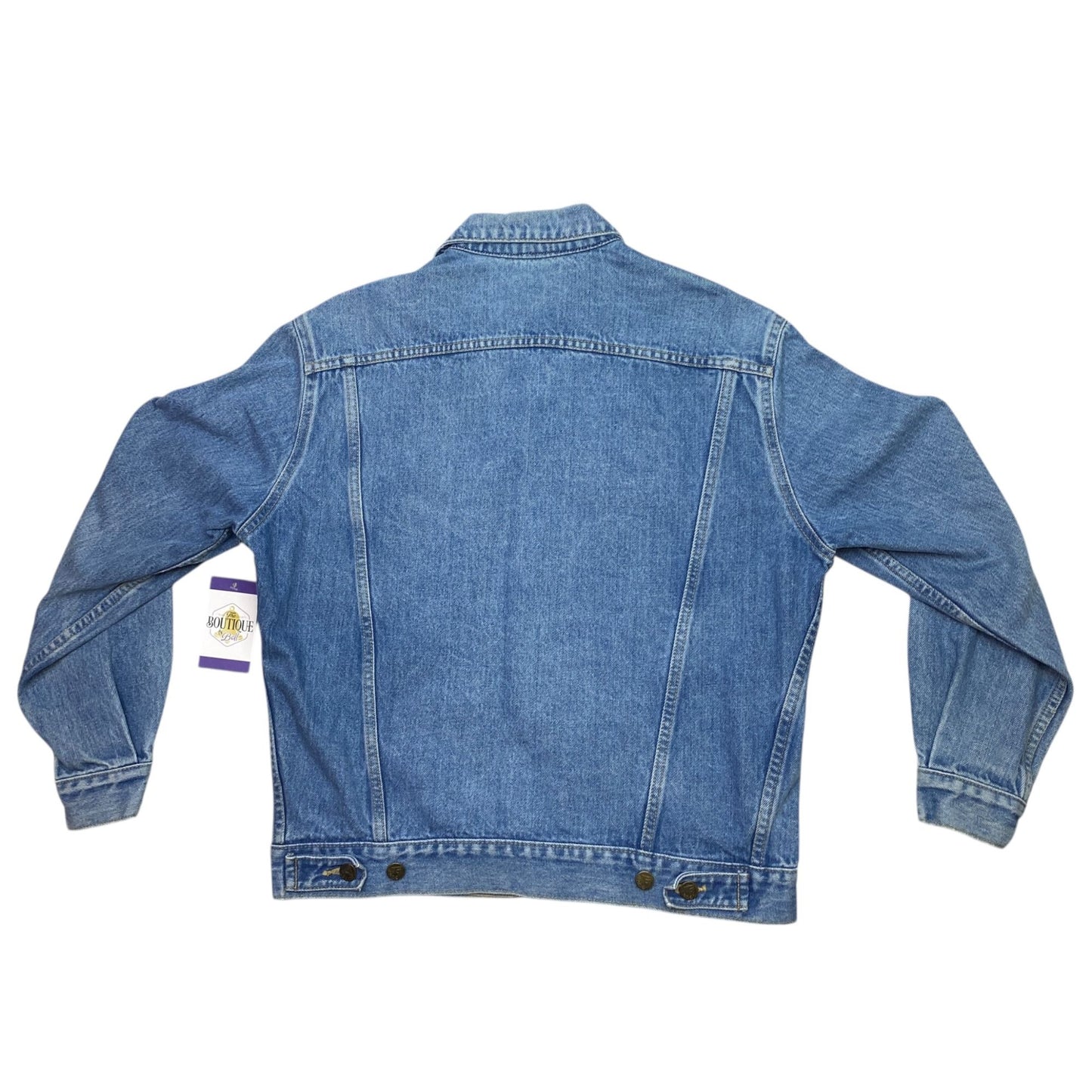 Vintage George Marciano Guess Mens M Denim Jean Trucker Jacket USA Made 1986