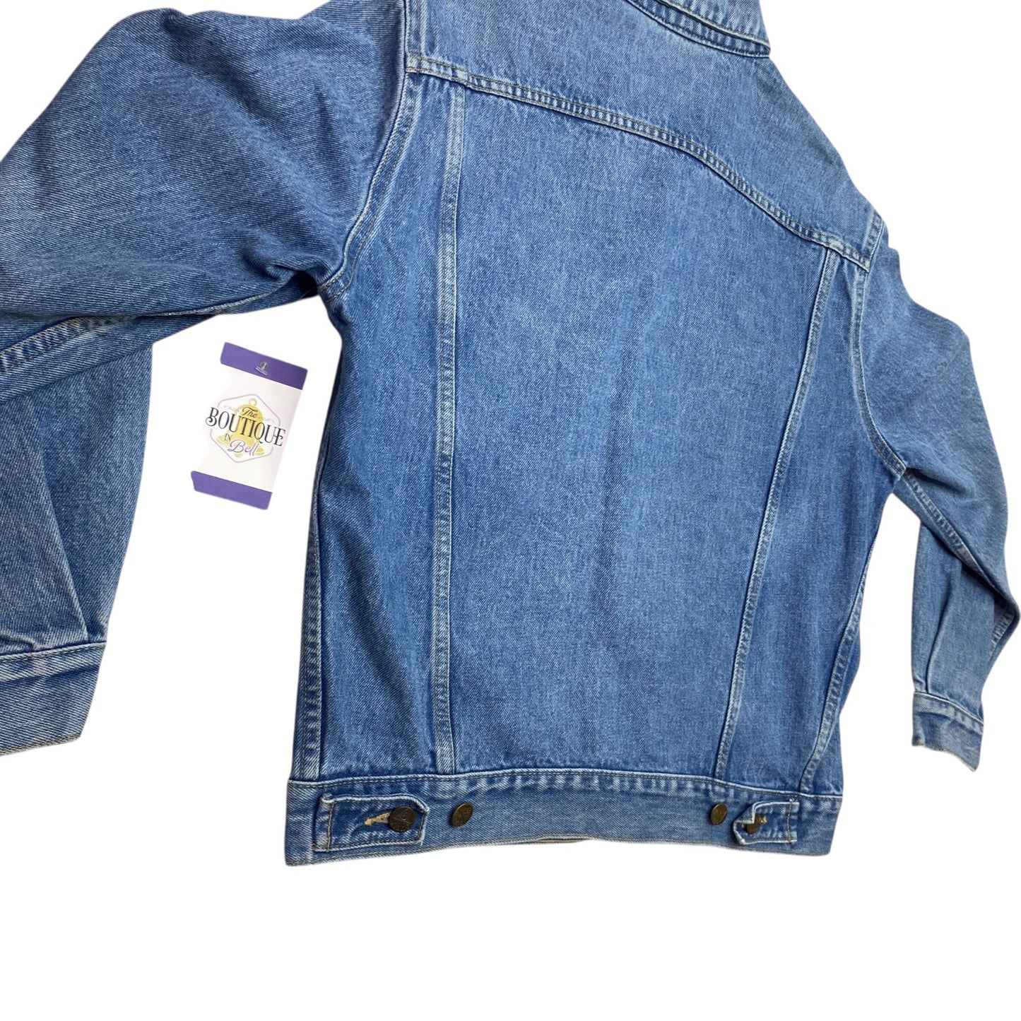 Vintage George Marciano Guess Mens M Denim Jean Trucker Jacket USA Made 1986