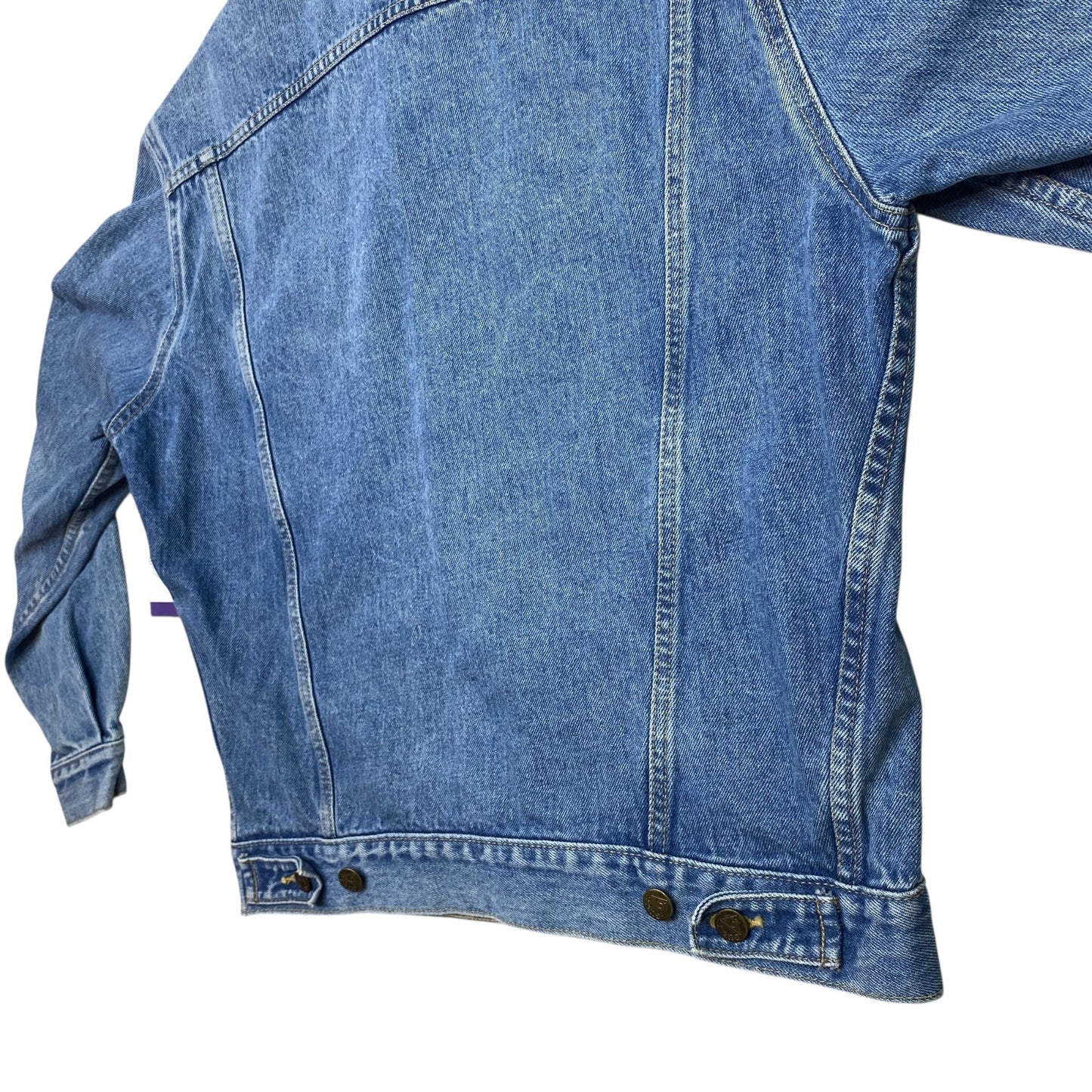 Vintage George Marciano Guess Mens M Denim Jean Trucker Jacket USA Made 1986