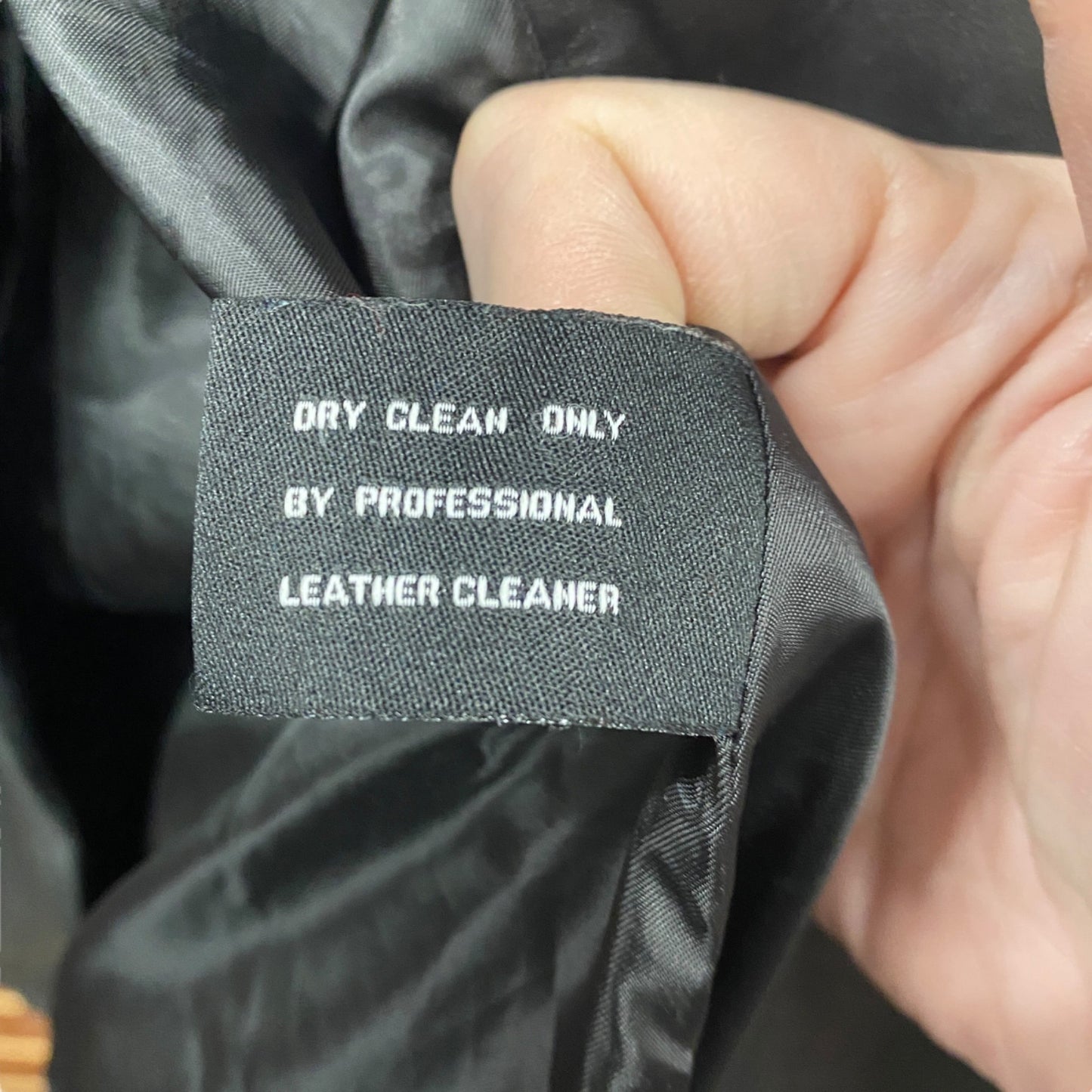 Avanti Leather Jacket Blazer Long Line L Black 3 Button Pockets Minimalist Retro