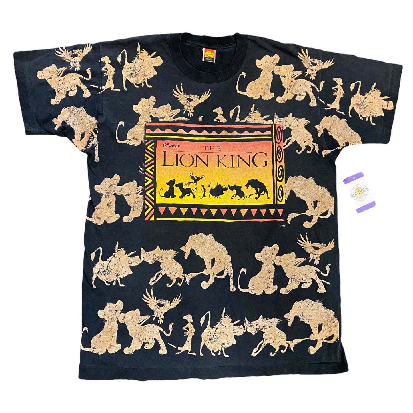Vtg Disney Jerry Leigh Lion King TShirt Single Stitch OSFA Disneyana Cartooncore