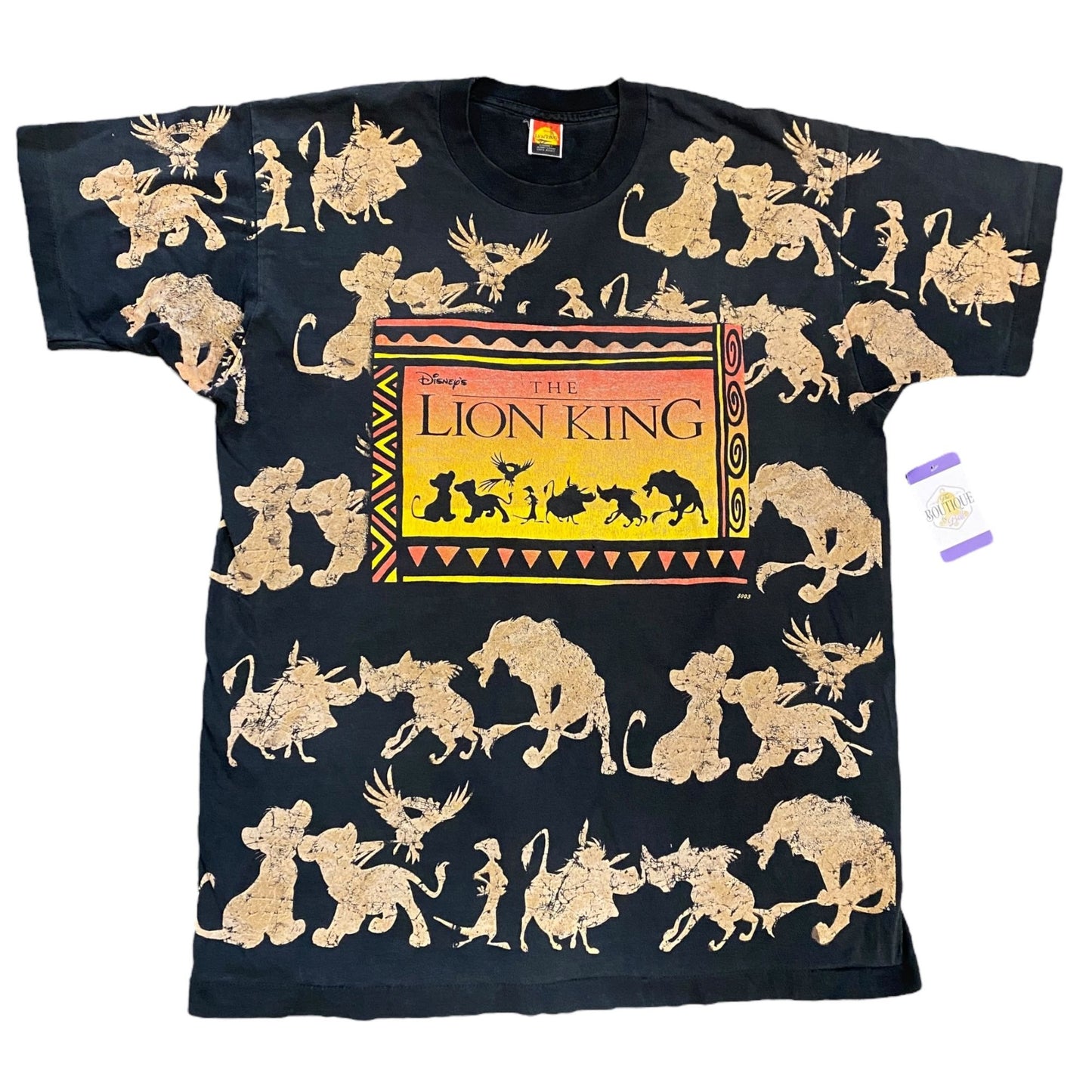 Vtg Disney Jerry Leigh Lion King TShirt Single Stitch OSFA Disneyana Cartooncore