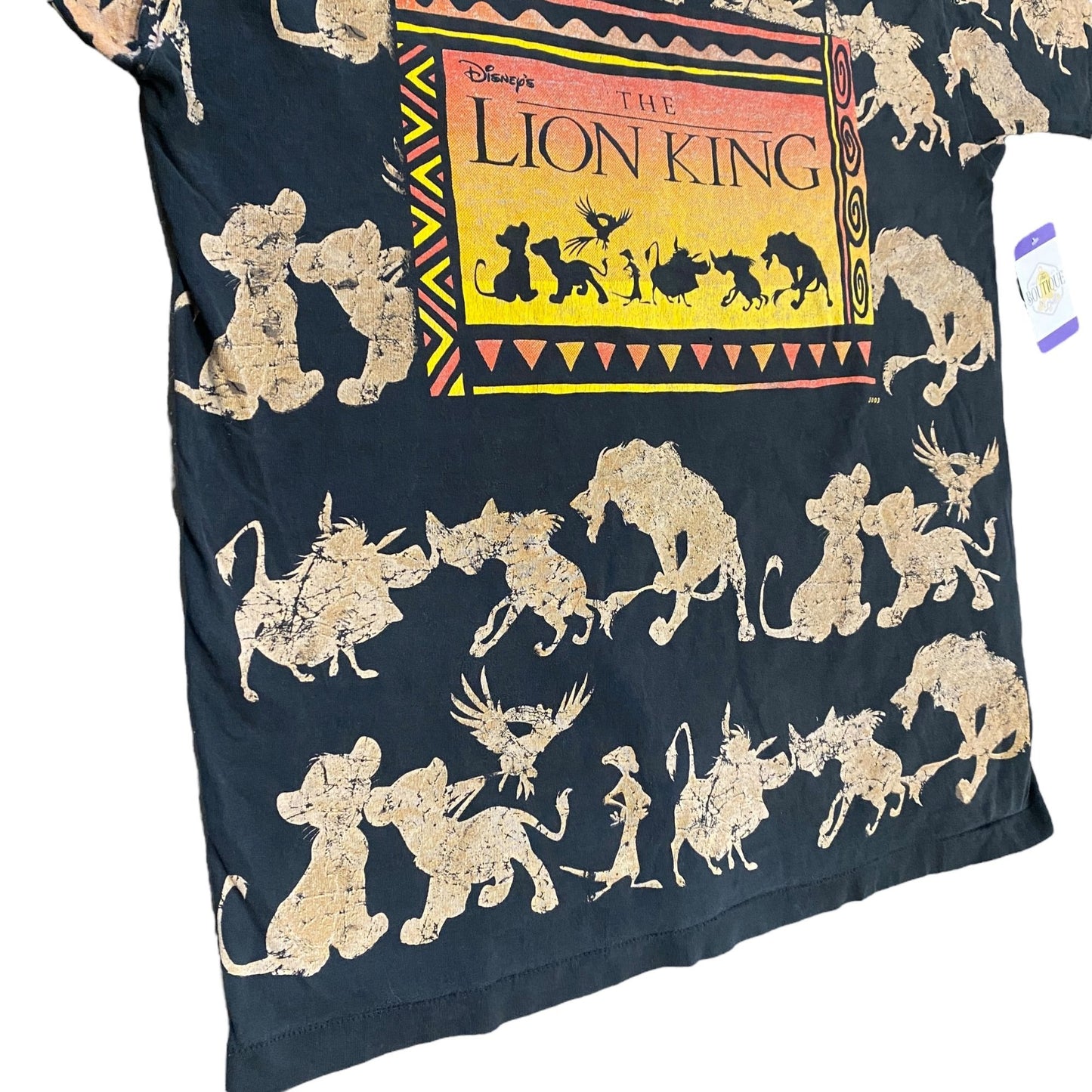 Vtg Disney Jerry Leigh Lion King TShirt Single Stitch OSFA Disneyana Cartooncore