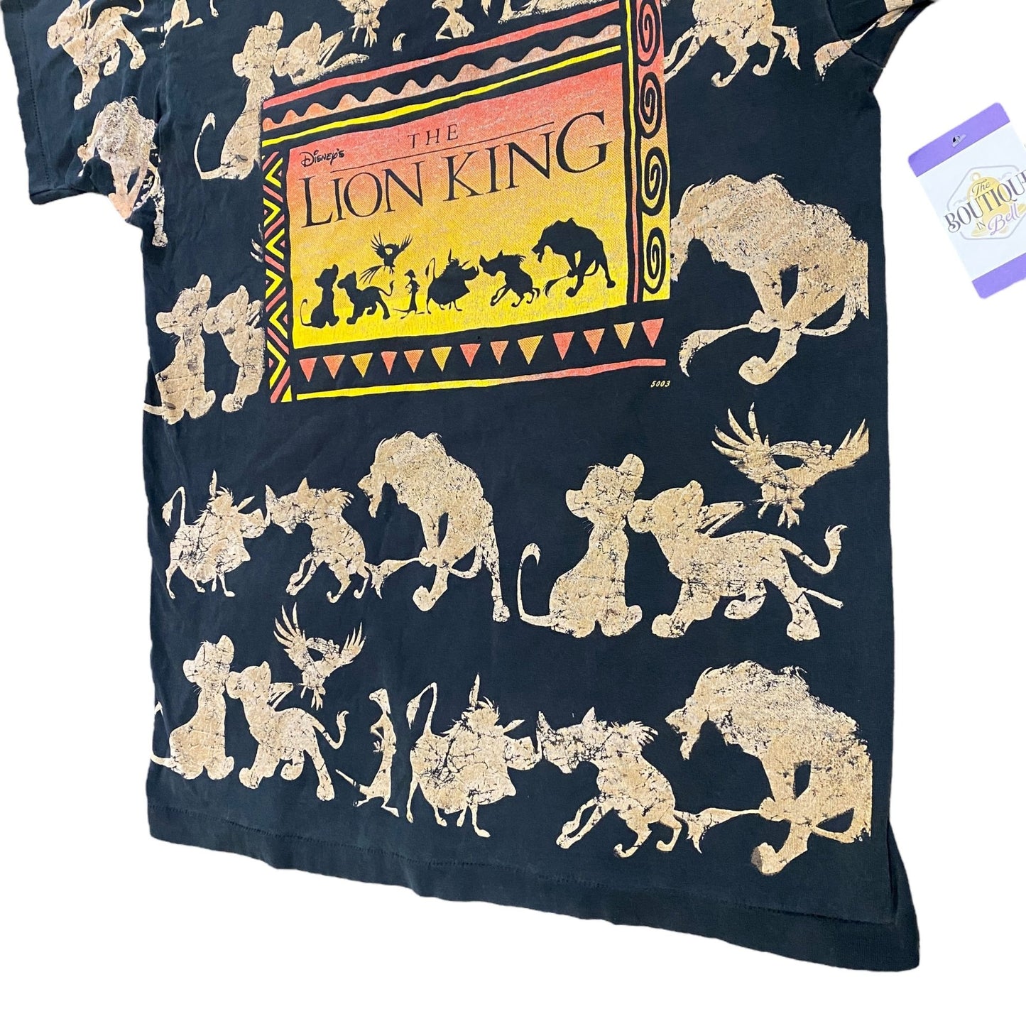 Vtg Disney Jerry Leigh Lion King TShirt Single Stitch OSFA Disneyana Cartooncore