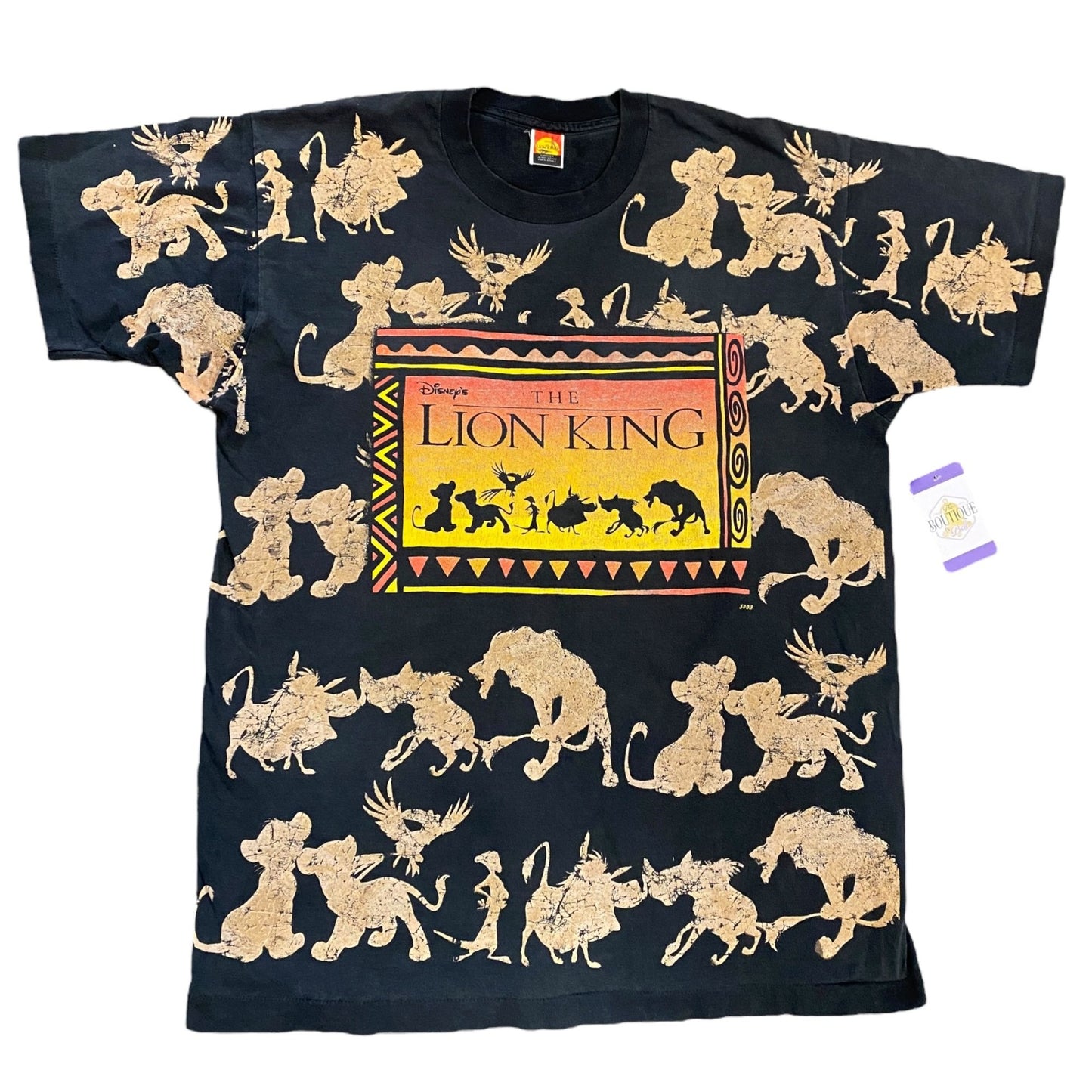 Vtg Disney Jerry Leigh Lion King TShirt Single Stitch OSFA Disneyana Cartooncore