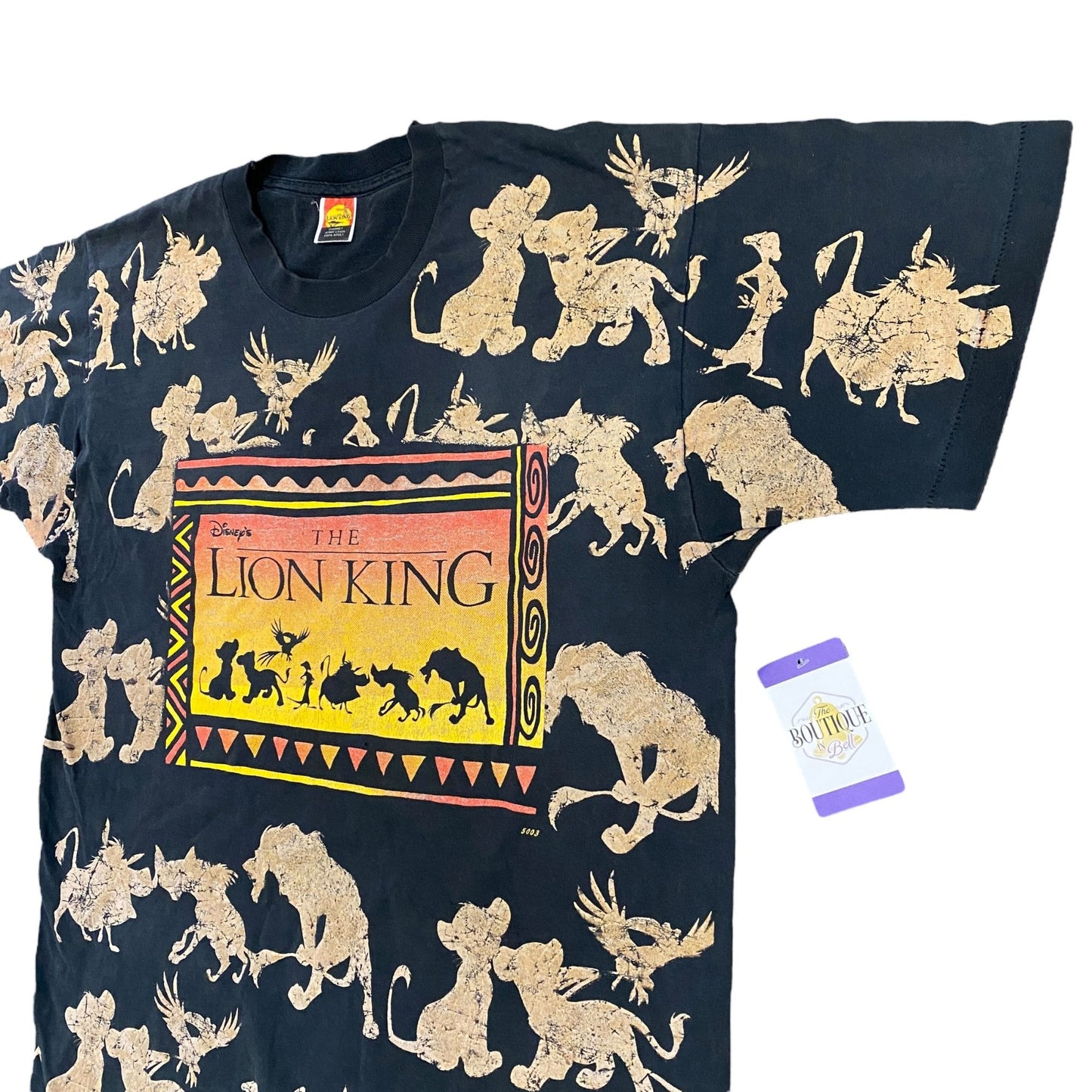 Vtg Disney Jerry Leigh Lion King TShirt Single Stitch OSFA Disneyana Cartooncore