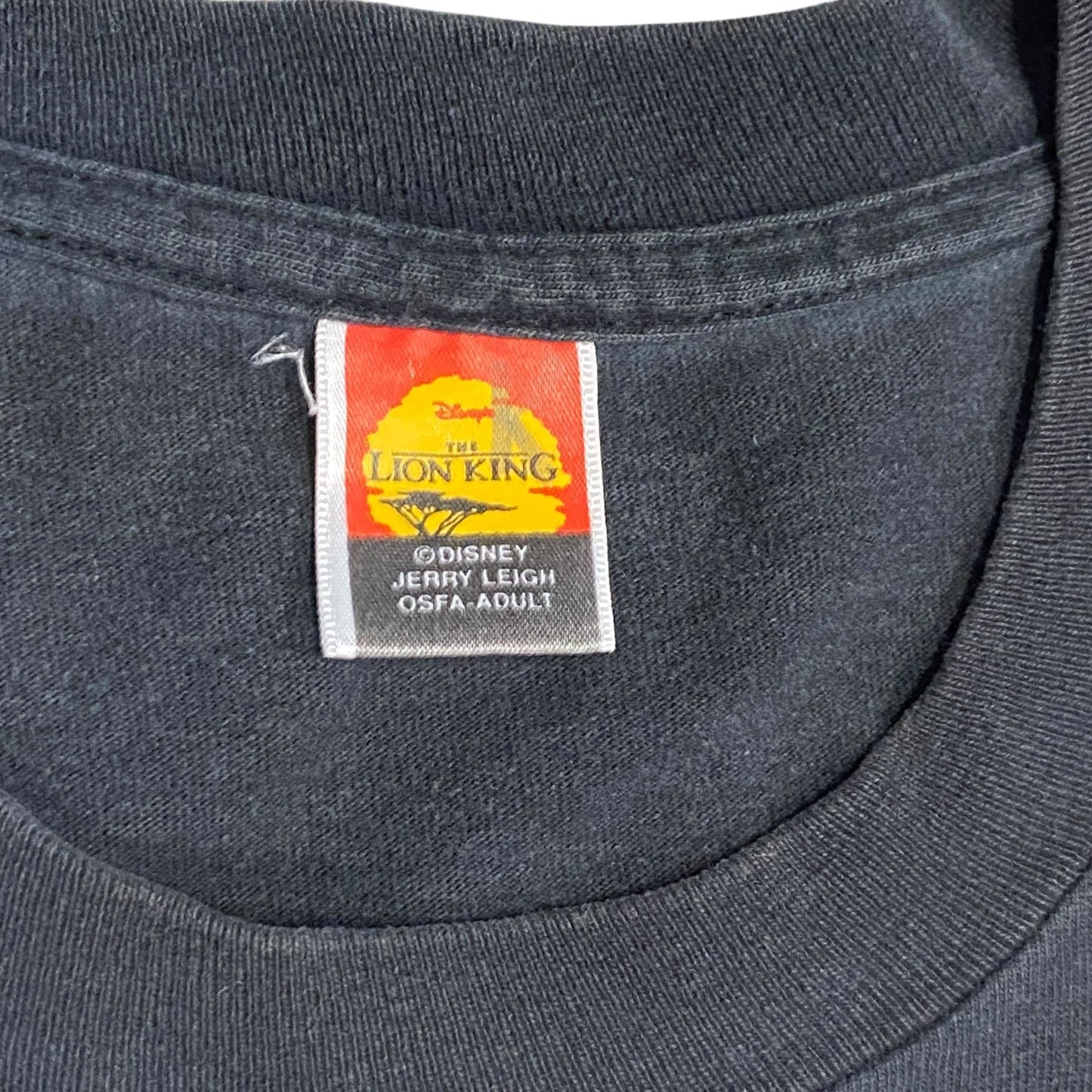 Vtg Disney Jerry Leigh Lion King TShirt Single Stitch OSFA Disneyana Cartooncore