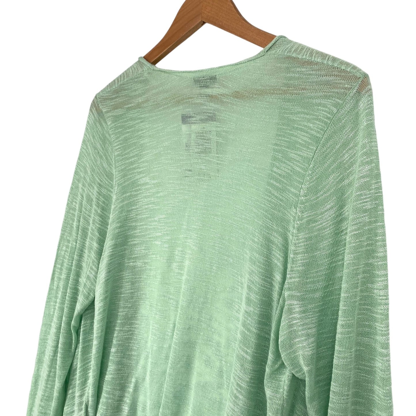 NWT Torrid Womens 1X 14-16 Jade Green Cardigan Open Front Lightweight Layering