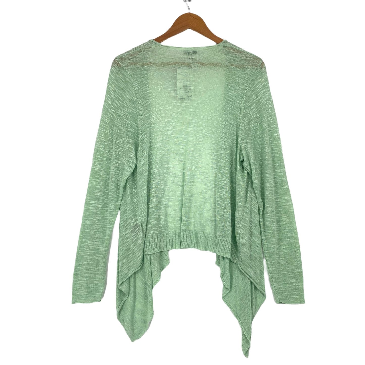 NWT Torrid Womens 1X 14-16 Jade Green Cardigan Open Front Lightweight Layering