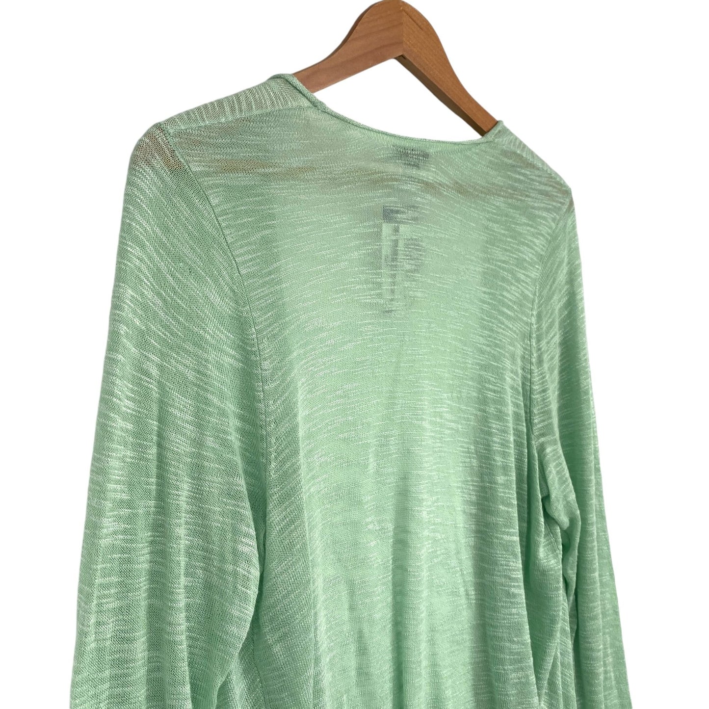 NWT Torrid Womens 1X 14-16 Jade Green Cardigan Open Front Lightweight Layering