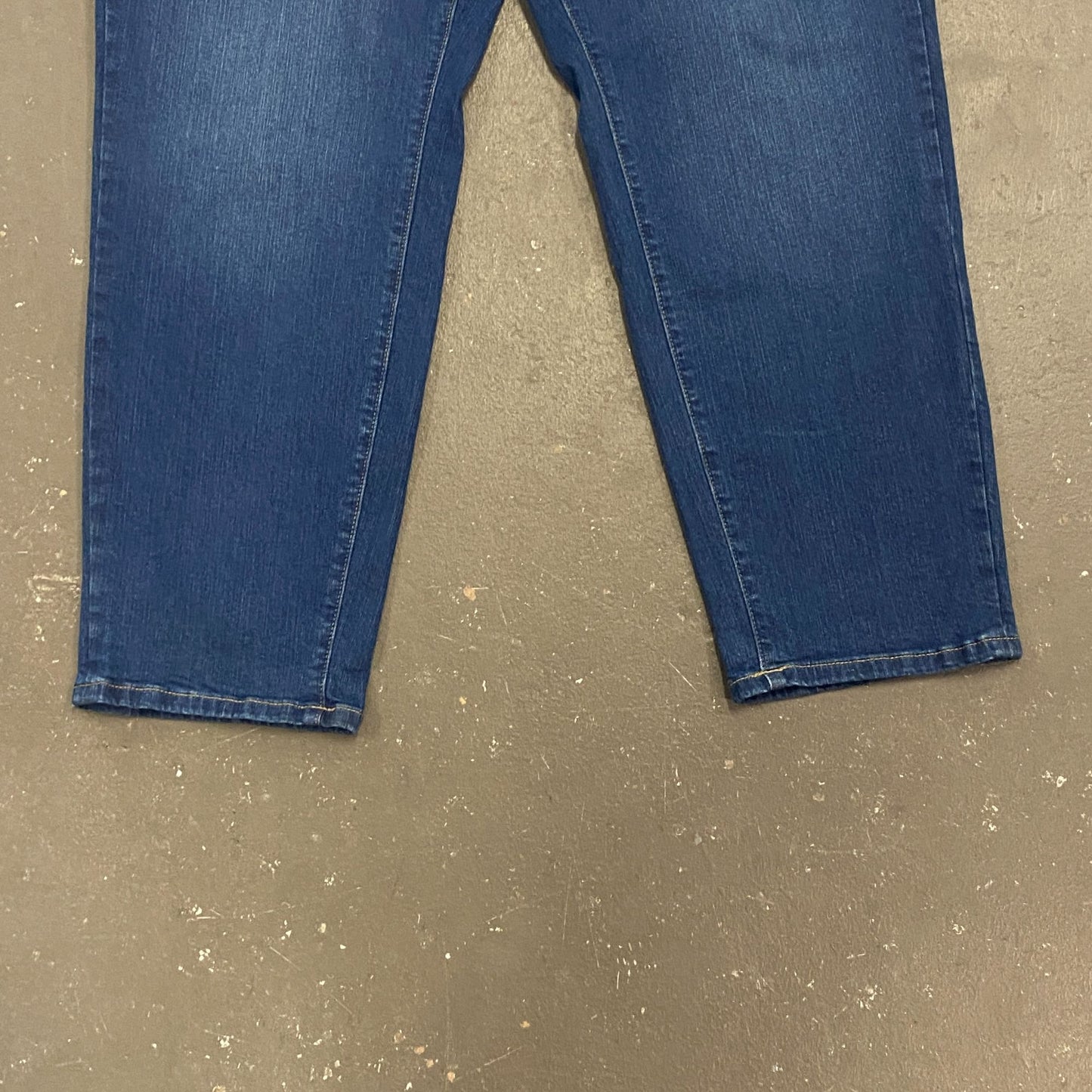 Torrid Perfect Boyfriend Ankle Jeans Stretch 20R High Rise Dark Wash Preppy