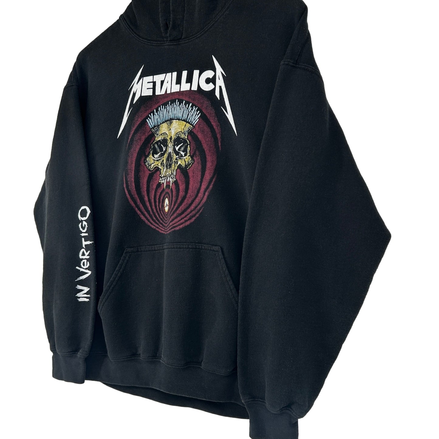 Metallica M Black Hoodie Shortest Straw Vertigo Tour Band Sweatshirt Pullover