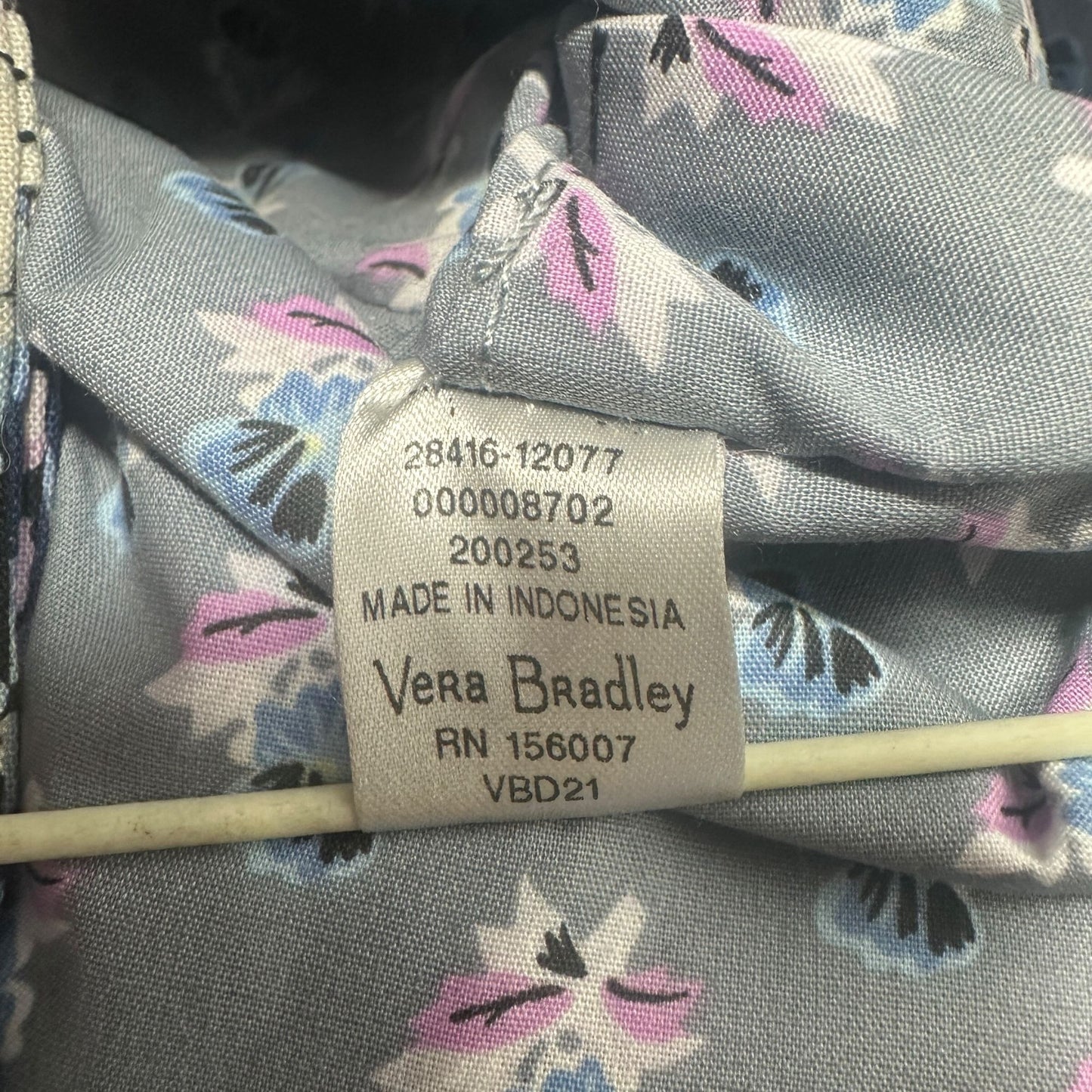 Vera Bradley Bags Vera Bradley Plum Pansies Tote Bag