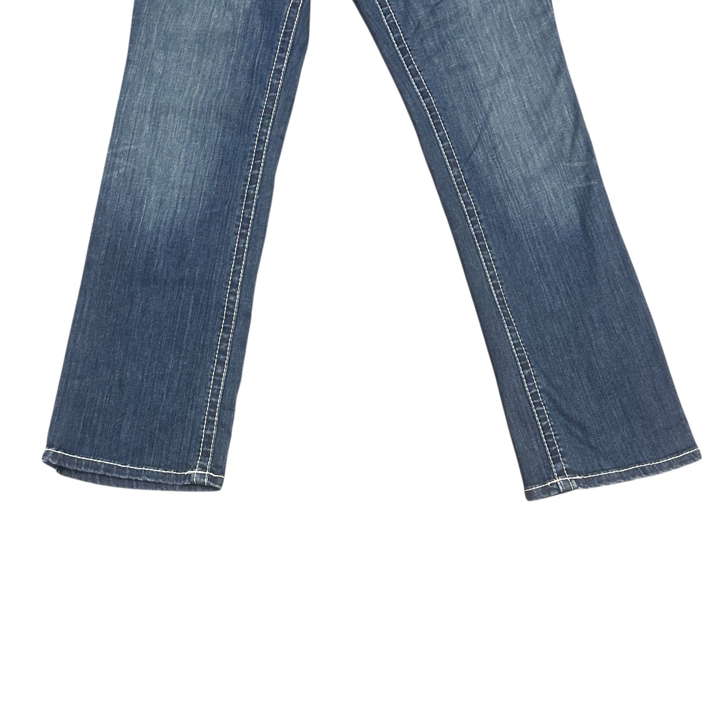 NWT Ariat Real Womens 29S Stretch Icon Stackable Straight Leg Jean Mid Rise