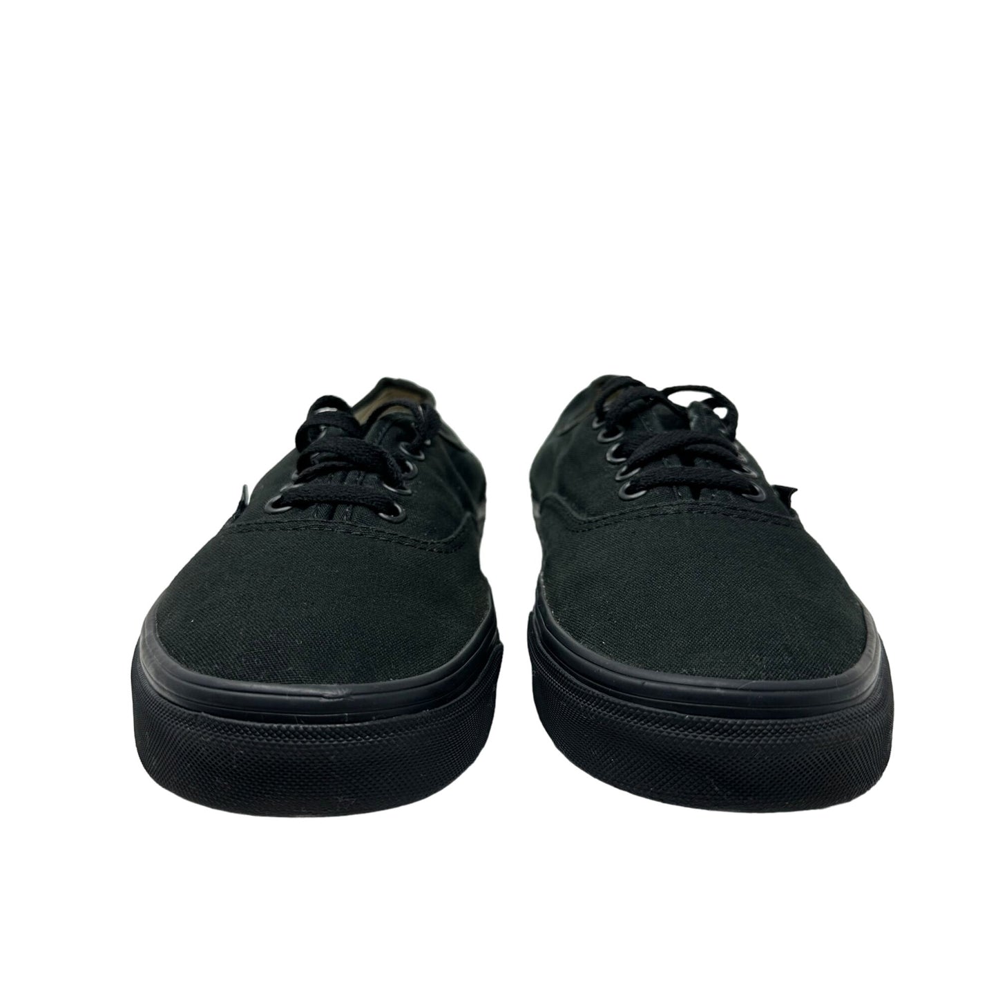 VANS Mens 9 Authentic Low Top Fashion Sneakers Black Low Top Shoes Casual 500714