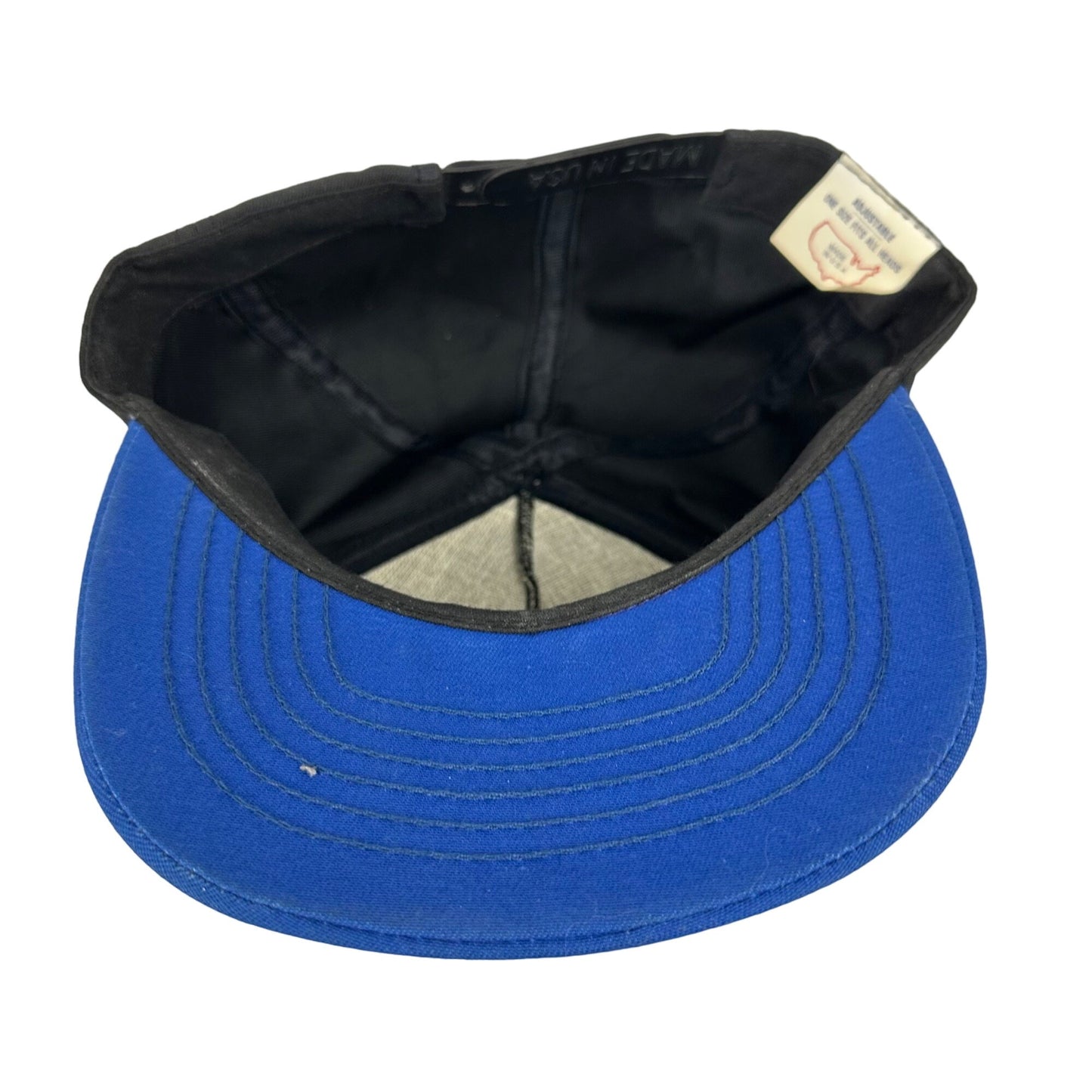 Vintage Snapback Baseball Hat Cap Al Unser Jr Valvoline Car Embroidered USA Made