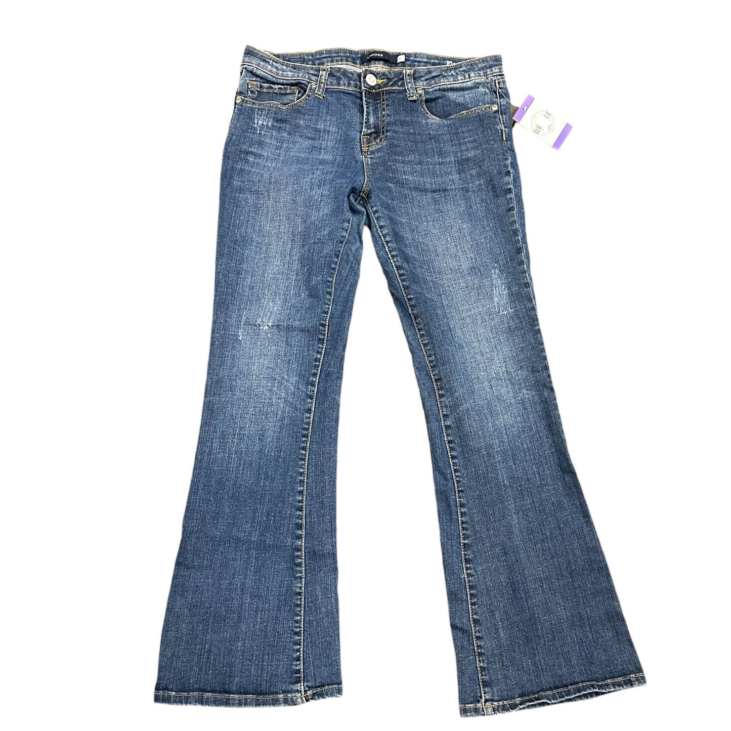 Vigoss Jeans Juniors 11 Flare Leg Distressed Stretch Y2K Normcore BOHO Cowgirl