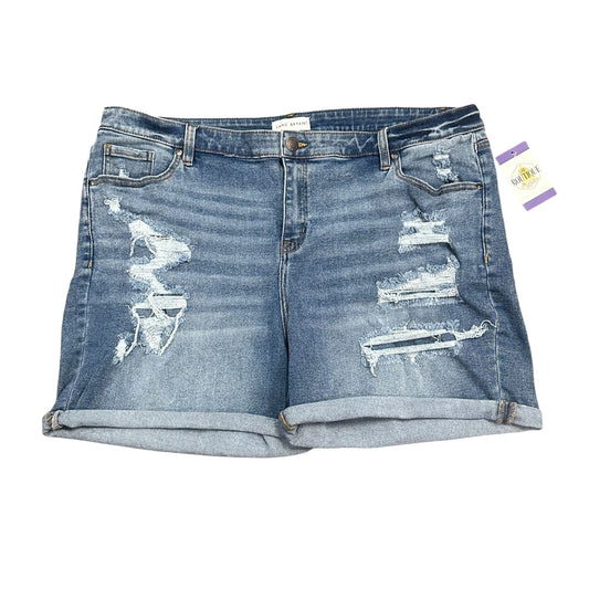 Lane Bryant Flex Magic Waistband Signature Fit Mid Rise Boyfriend Midi Short 20