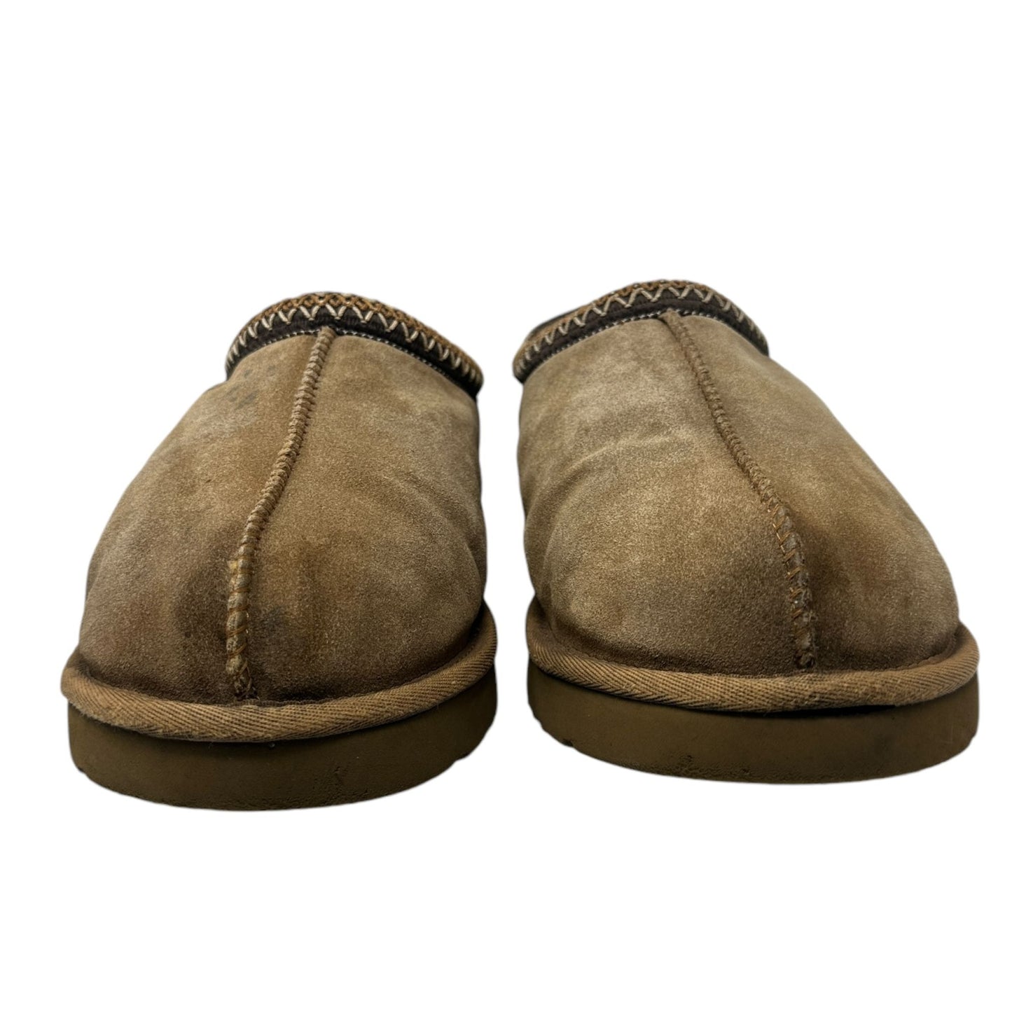 UGG Australia 5950 Tasman Size US 15 Suede Clogs Mens Slippers Chestnut