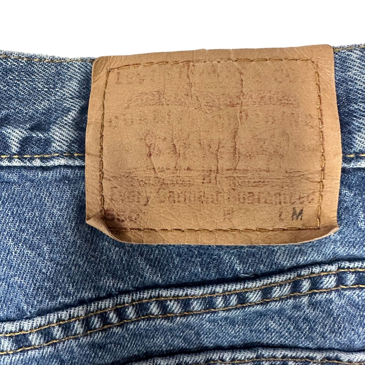 Vintage Levis 550 Jeans Womens 16 Blue Denim Relaxed Fit Tapered Leg 100% Cotton