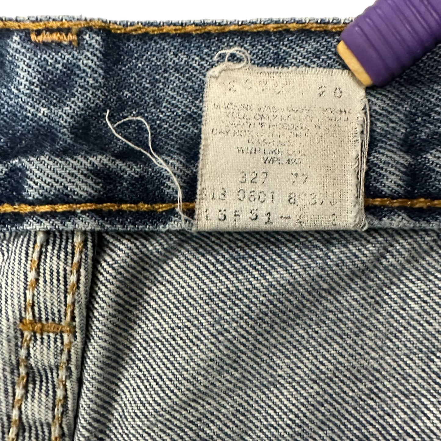 Vintage Levis 550 Jeans Womens 16 Blue Denim Relaxed Fit Tapered Leg 100% Cotton