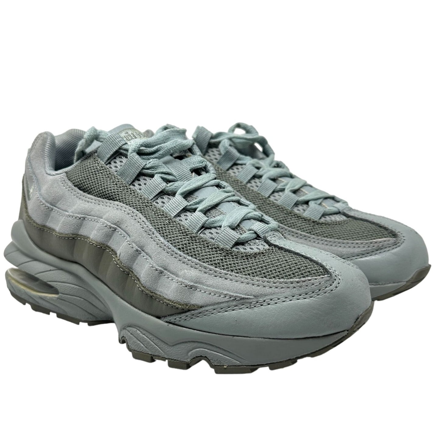 Nike Youth 5.5Y Air Max 95 Grey Green 905348-015 Sneakers Low Top Shoes Training