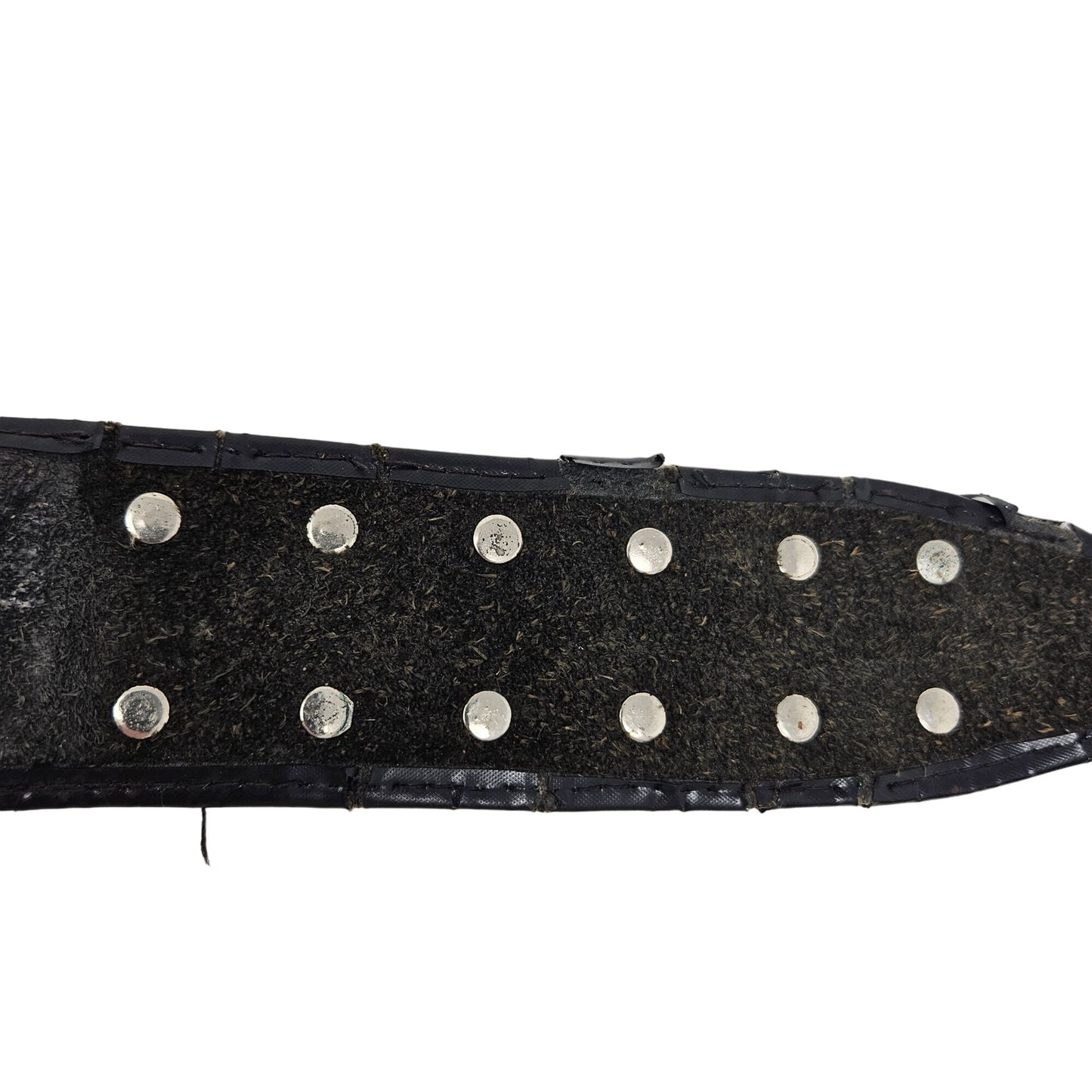 Vtg Argentine Coin Leather Collar Horse Medallion Necklace Equestrian Western