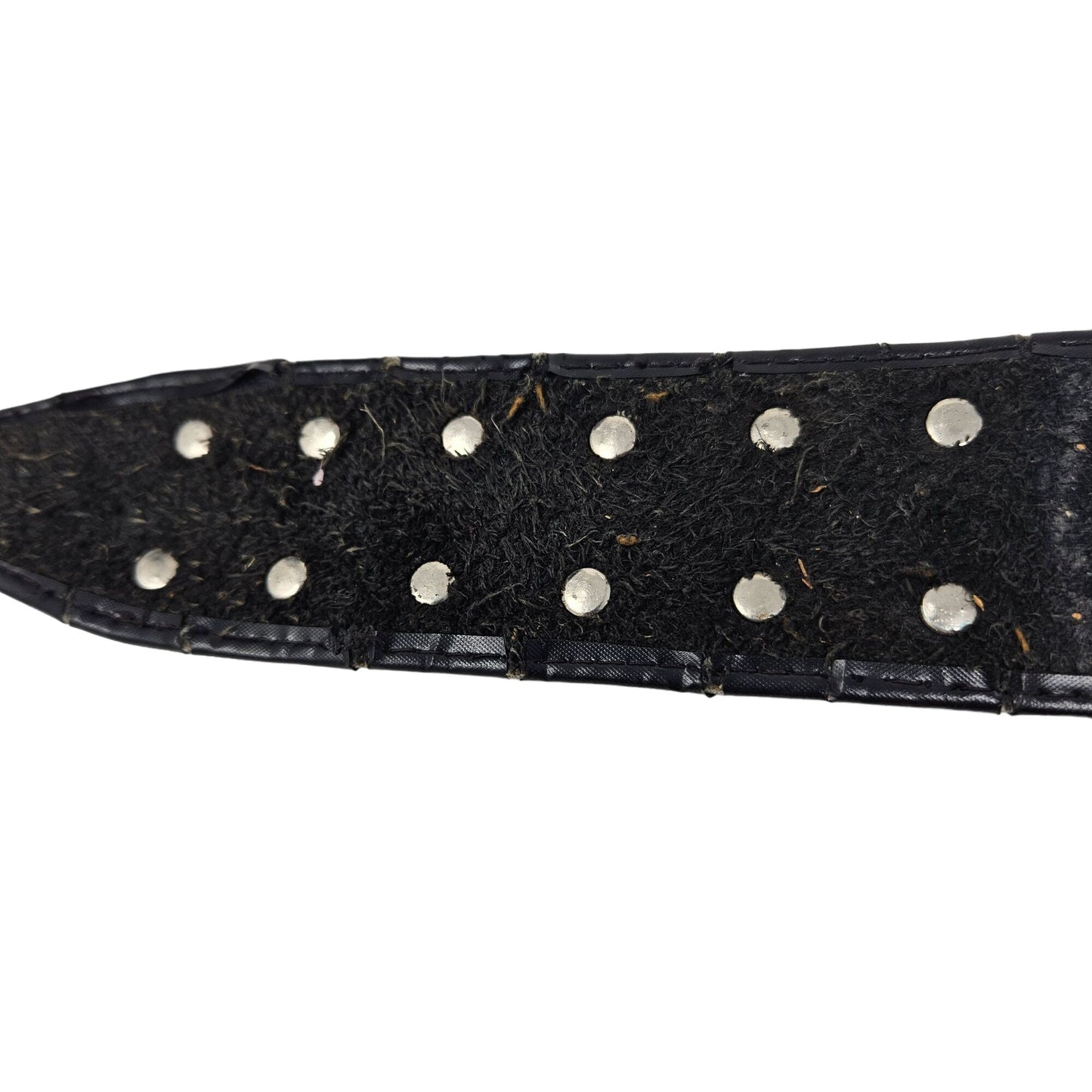 Vtg Argentine Coin Leather Collar Horse Medallion Necklace Equestrian Western