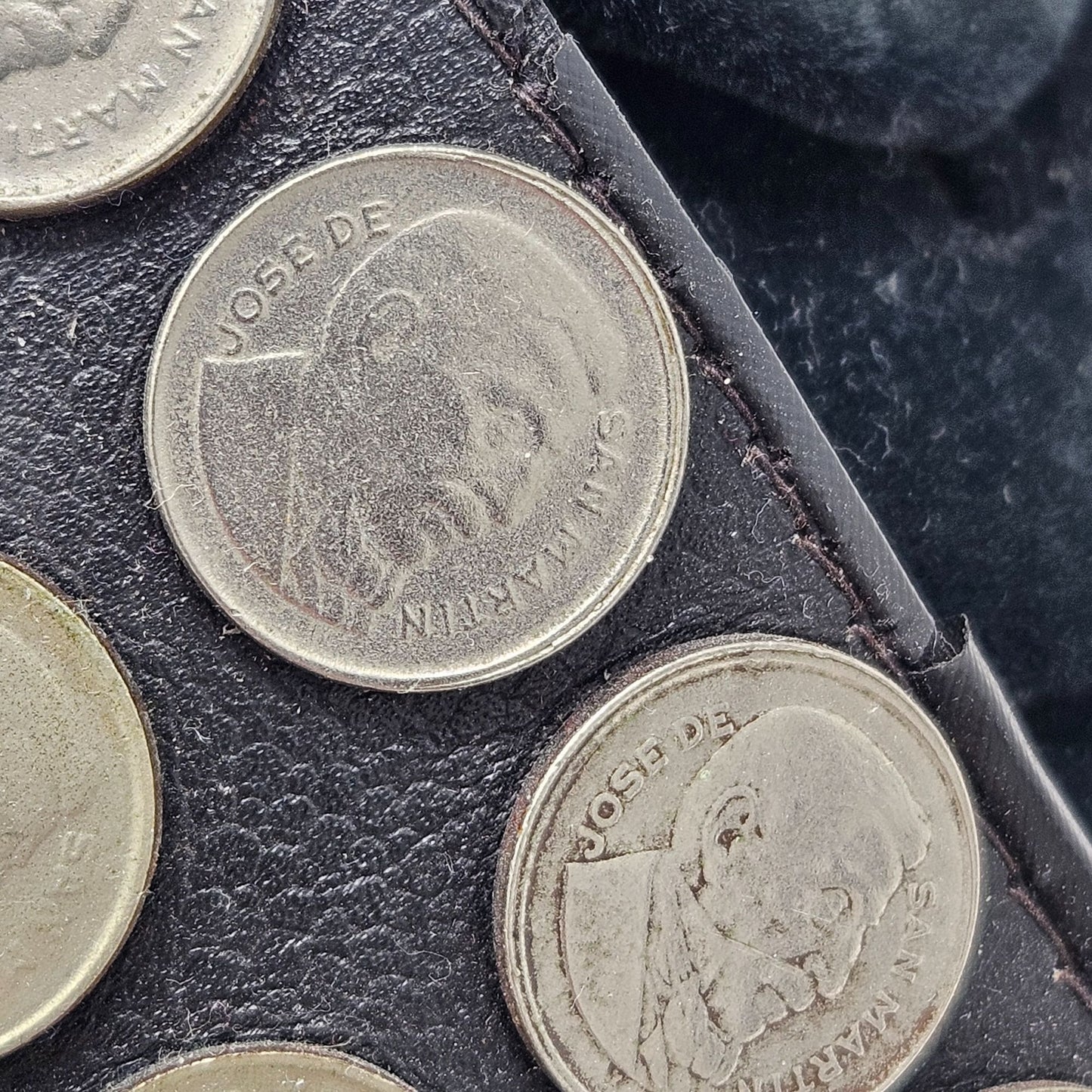 Vtg Argentine Coin Leather Collar Horse Medallion Necklace Equestrian Western