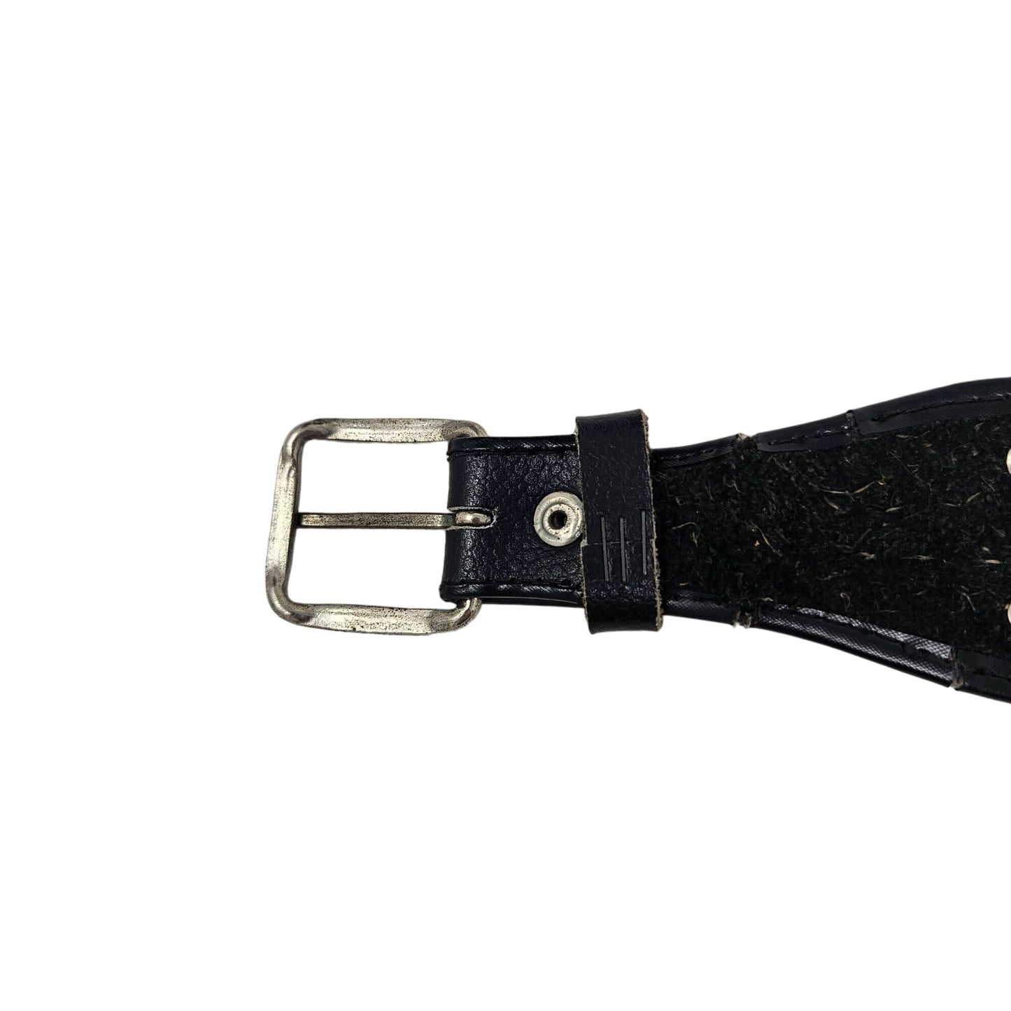 Vtg Argentine Coin Leather Collar Horse Medallion Necklace Equestrian Western