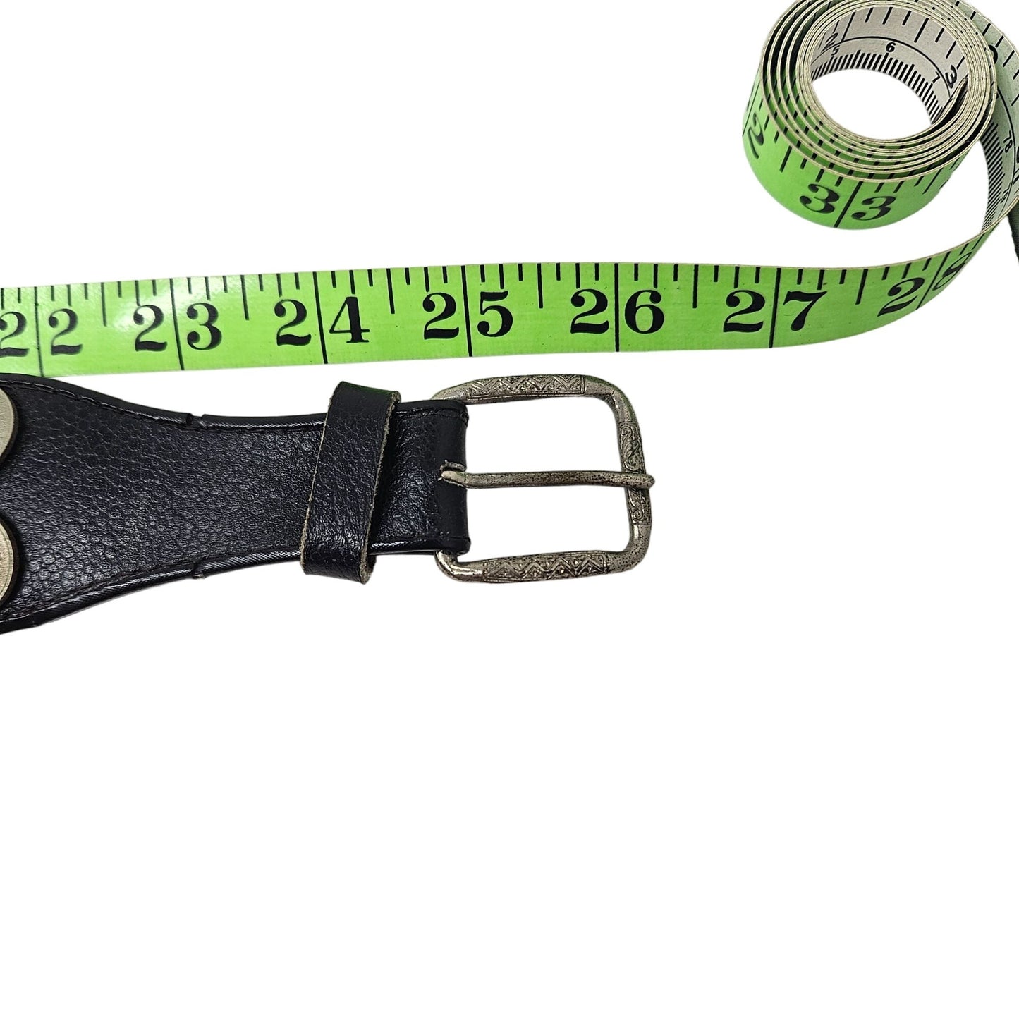 Vtg Argentine Coin Leather Collar Horse Medallion Necklace Equestrian Western