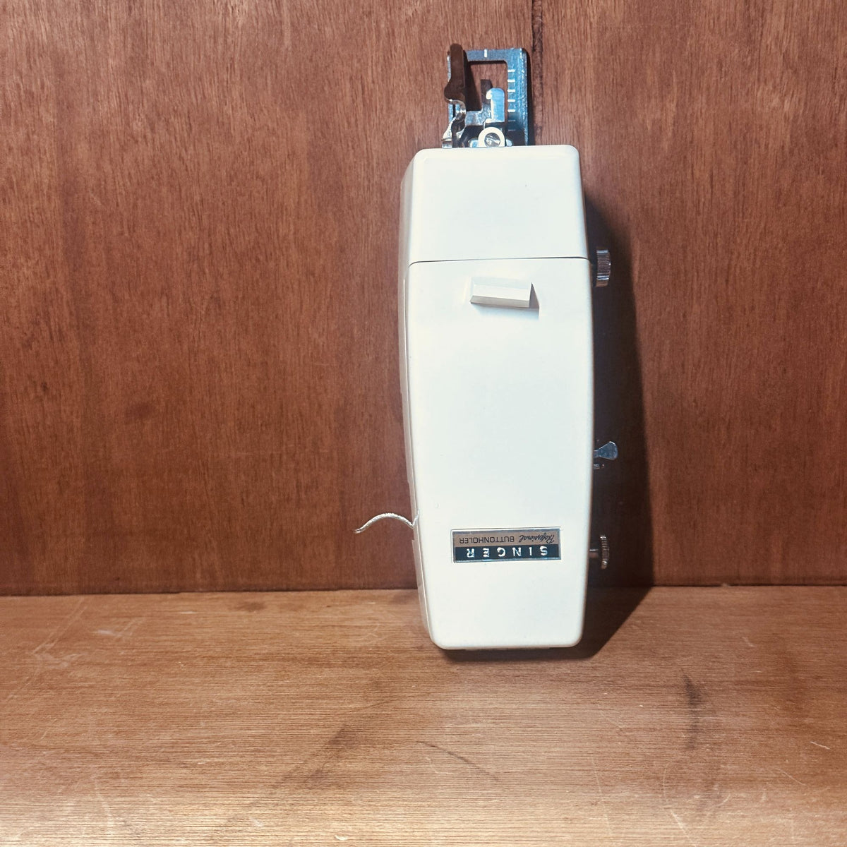 Vintage 70s Singer Professional Buttonholer Slant-Needle Zig-Zag Sewing Machines