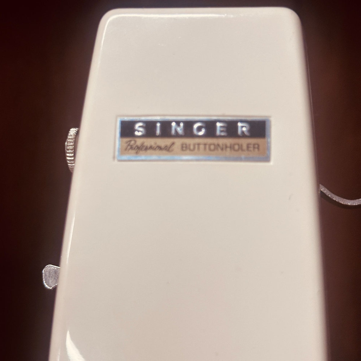Vintage 70s Singer Professional Buttonholer Slant-Needle Zig-Zag Sewing Machines