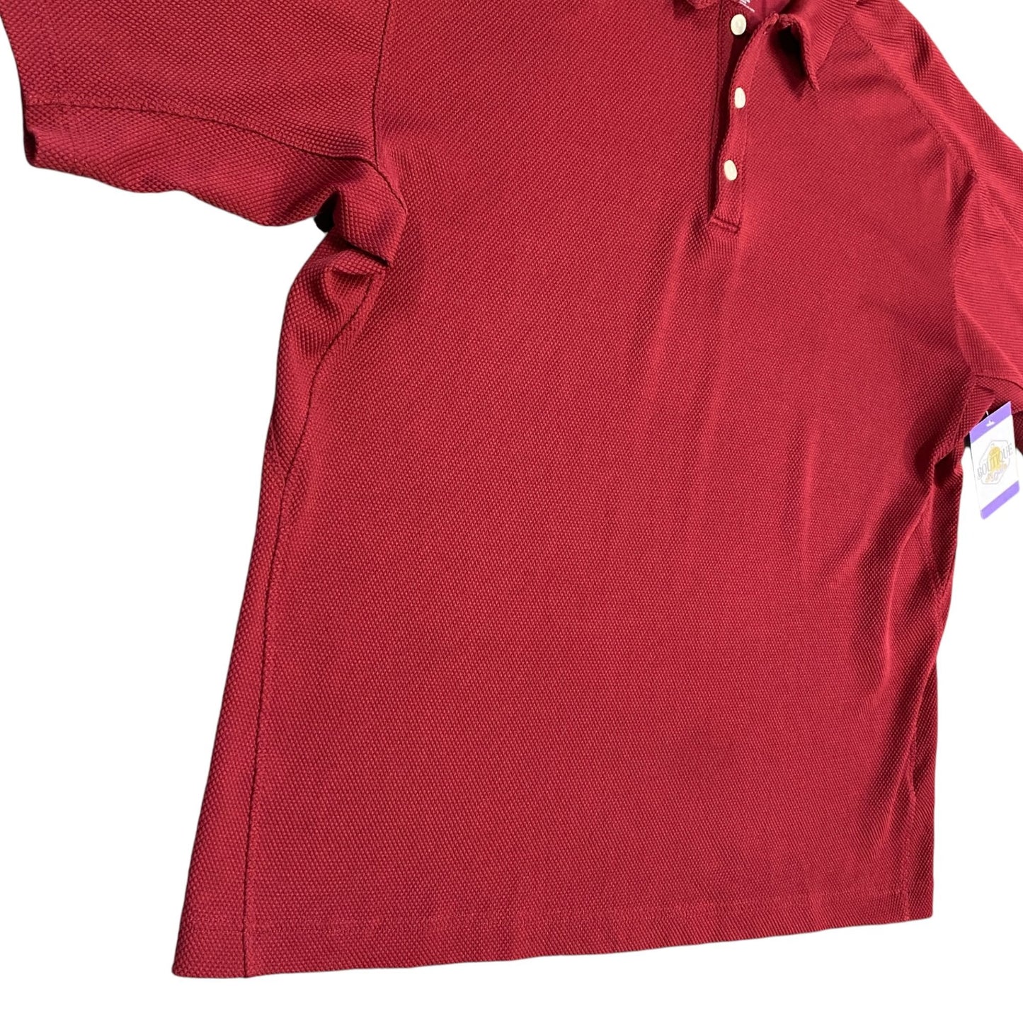 Nike Golf Mens XL Sphere Dry Polo "The Classics" Short Sleeve Shirt Burgundy