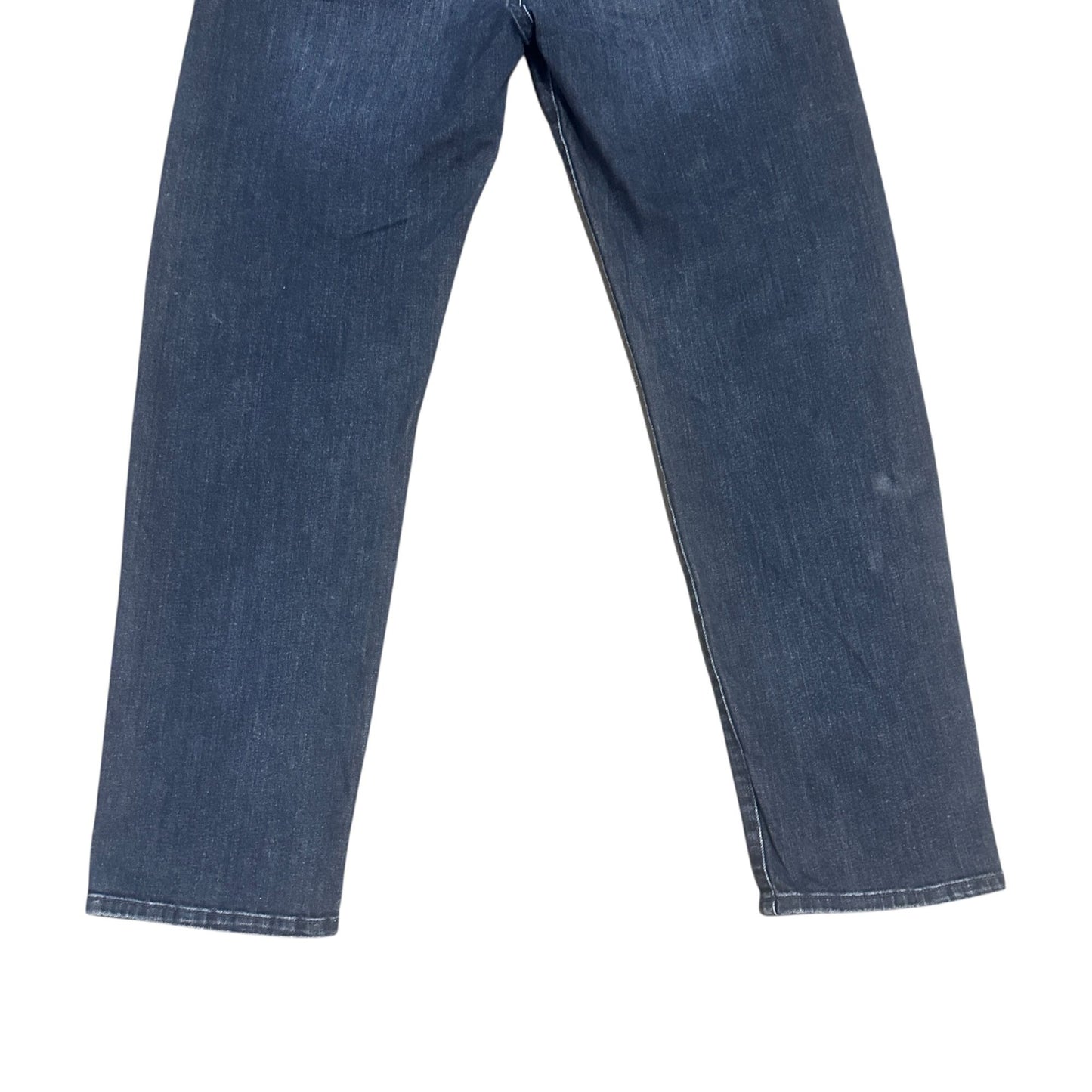 Mavi Mens Jeans 38x32 Zach Straight Leg Stretch Dark Wash Blue Reg Rise Denim