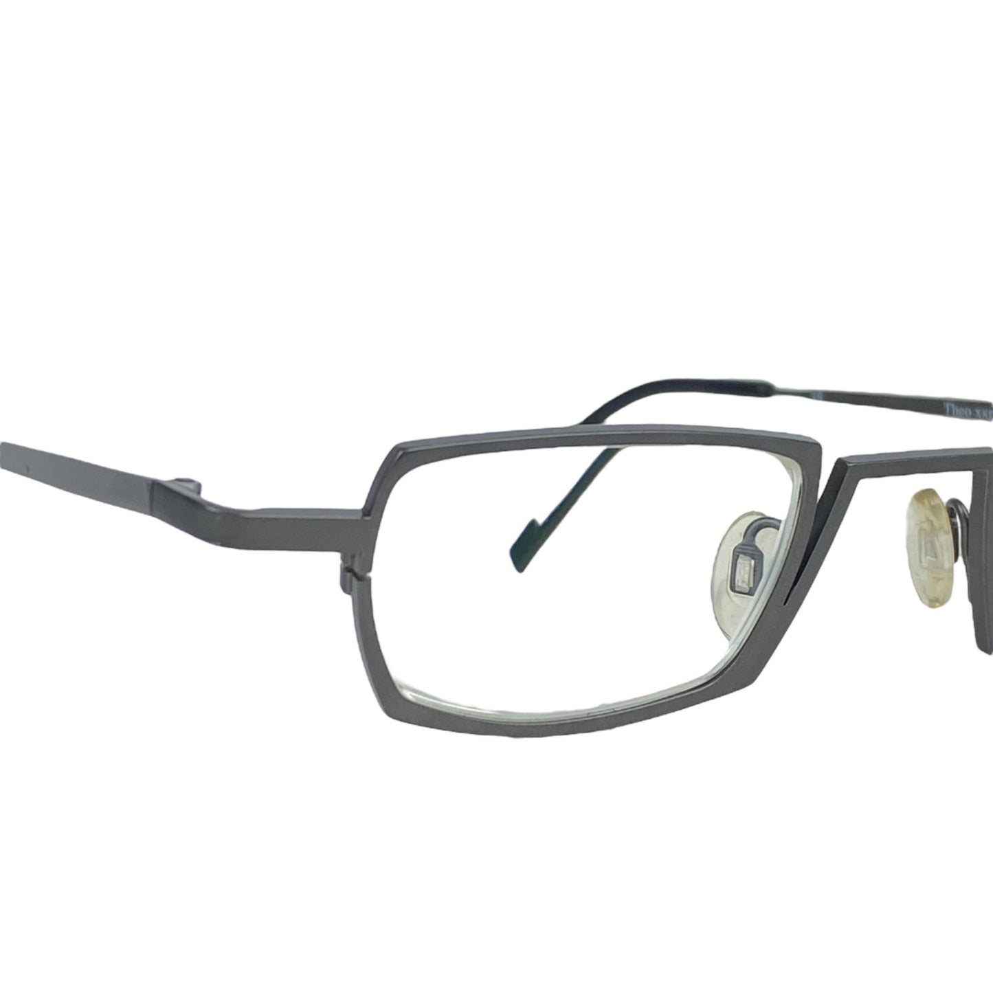 Vintage Theo Belgium Glasses Spectacles XXP 98 Metal Frame M Brown Burned Shadow