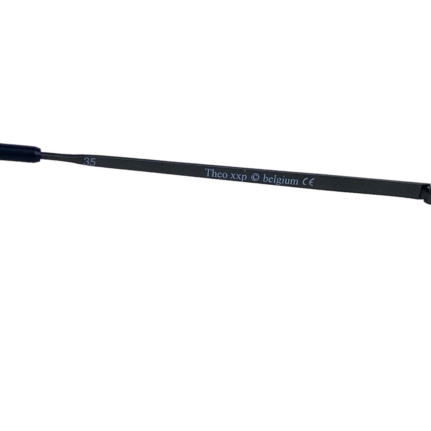 Vintage Theo Belgium Glasses Spectacles XXP 98 Metal Frame M Brown Burned Shadow