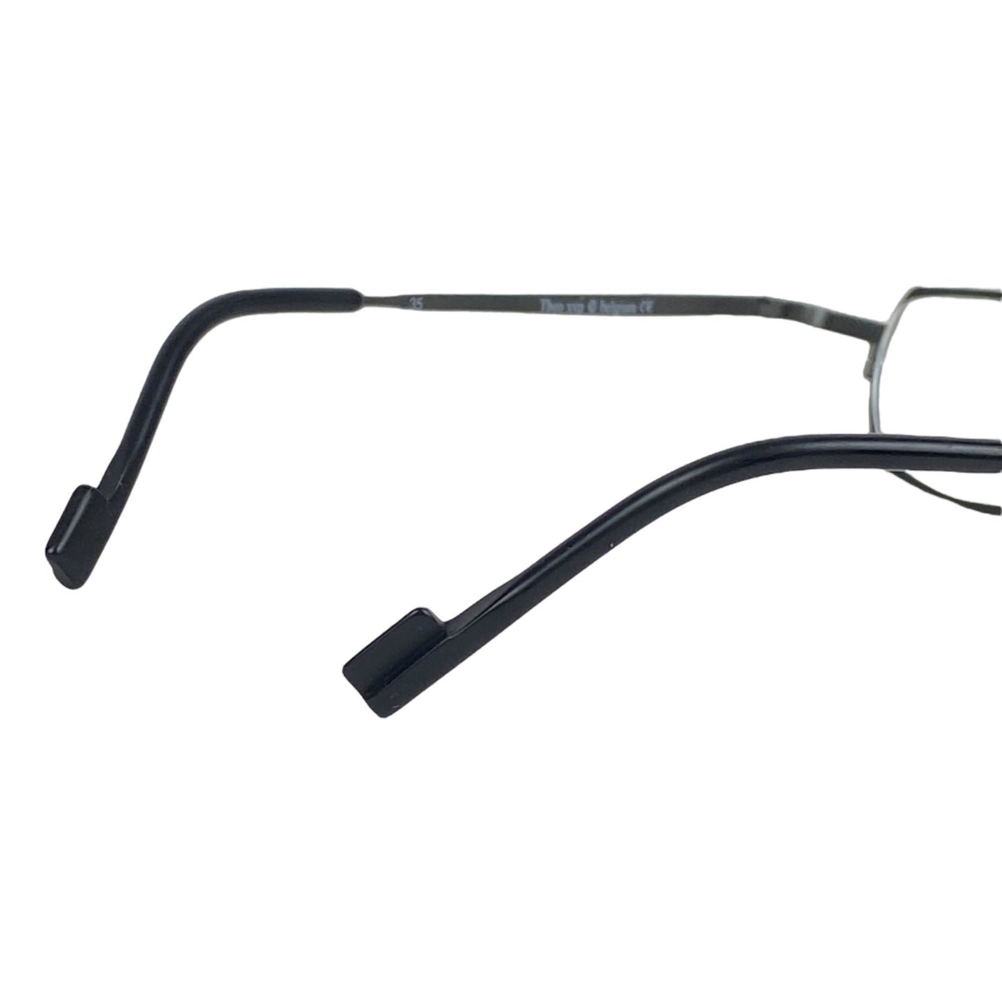 Vintage Theo Belgium Glasses Spectacles XXP 98 Metal Frame M Brown Burned Shadow