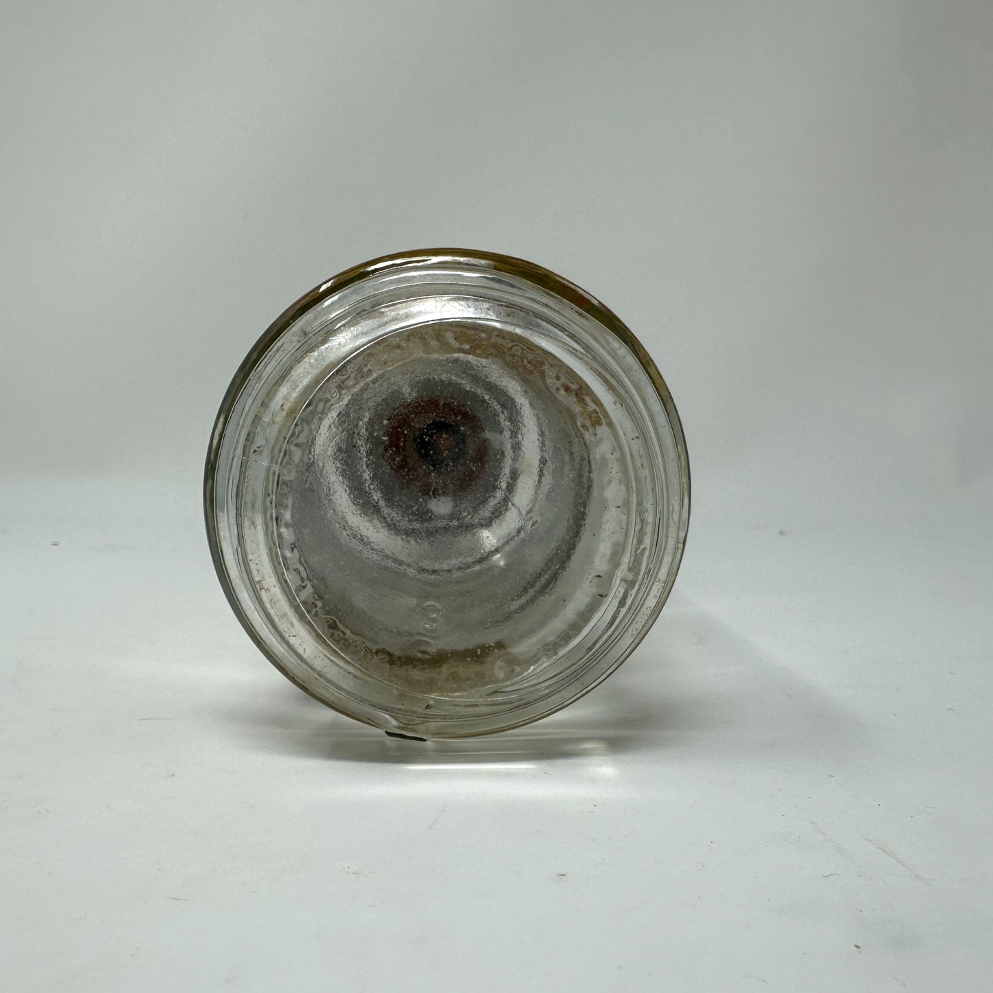 Vtg Cabin Still Bourbon Glass Decanter Sportsman Mallard Duck Amber Stopper