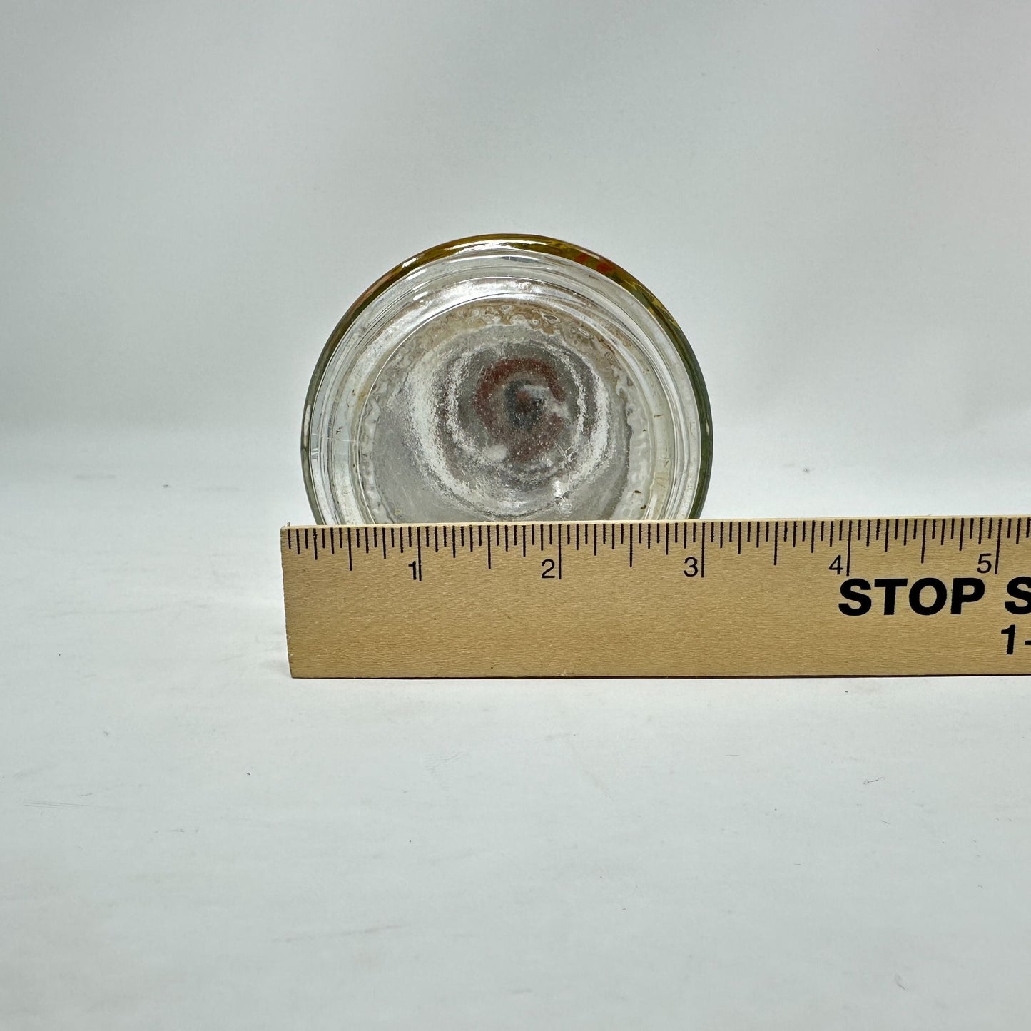 Vtg Cabin Still Bourbon Glass Decanter Sportsman Mallard Duck Amber Stopper