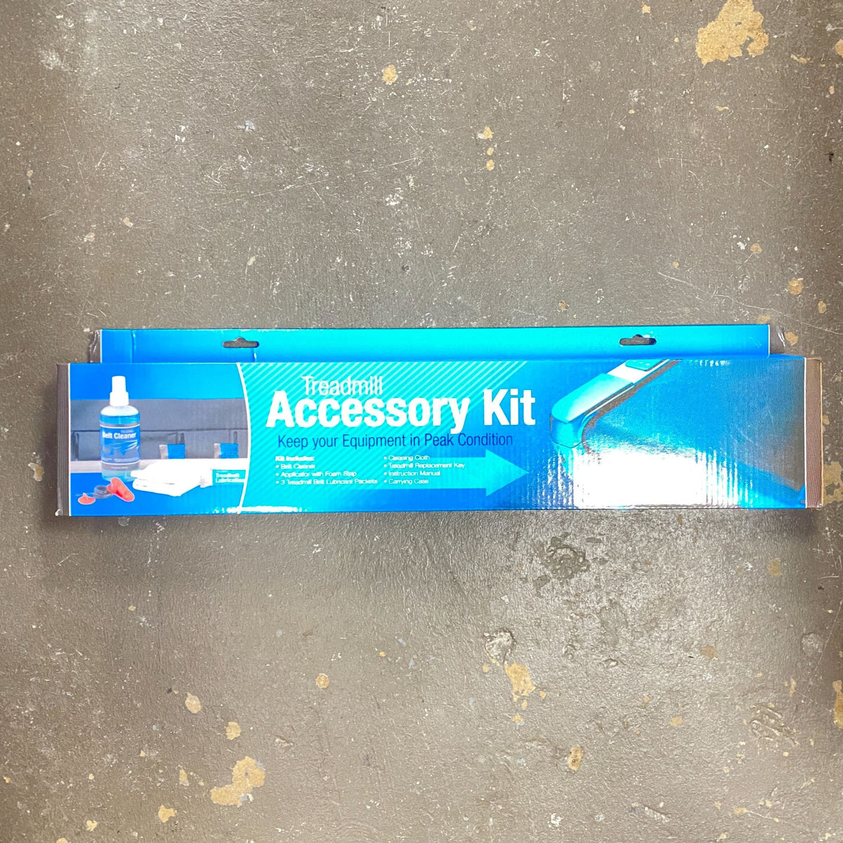 Treadmill Accessory Kit With Cleaner Lubricant Tools Carrying Case Maintenance