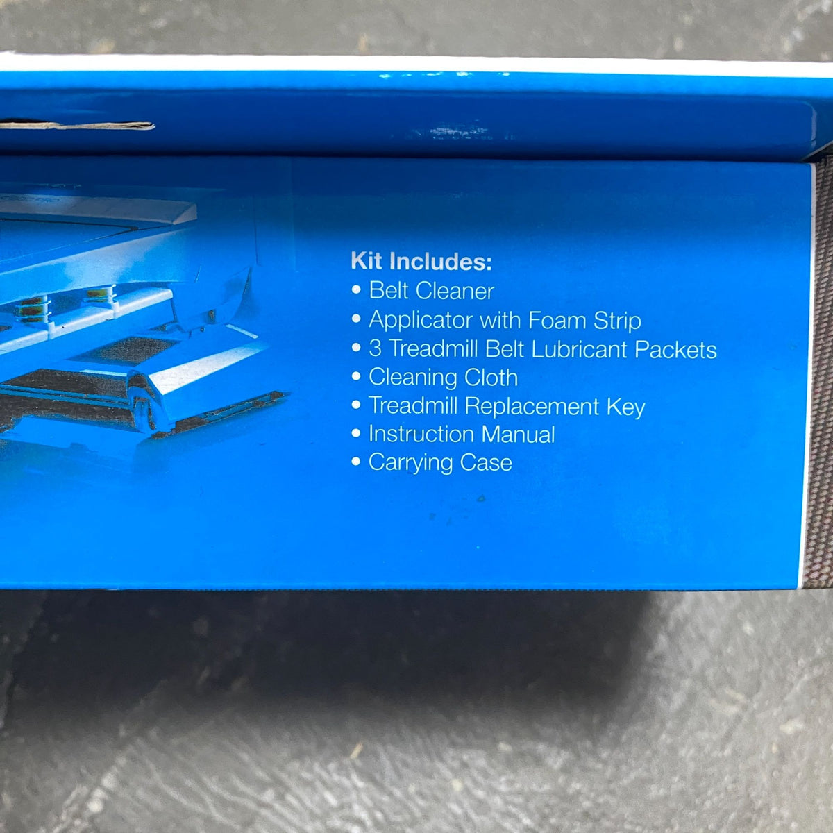 Treadmill Accessory Kit With Cleaner Lubricant Tools Carrying Case Maintenance