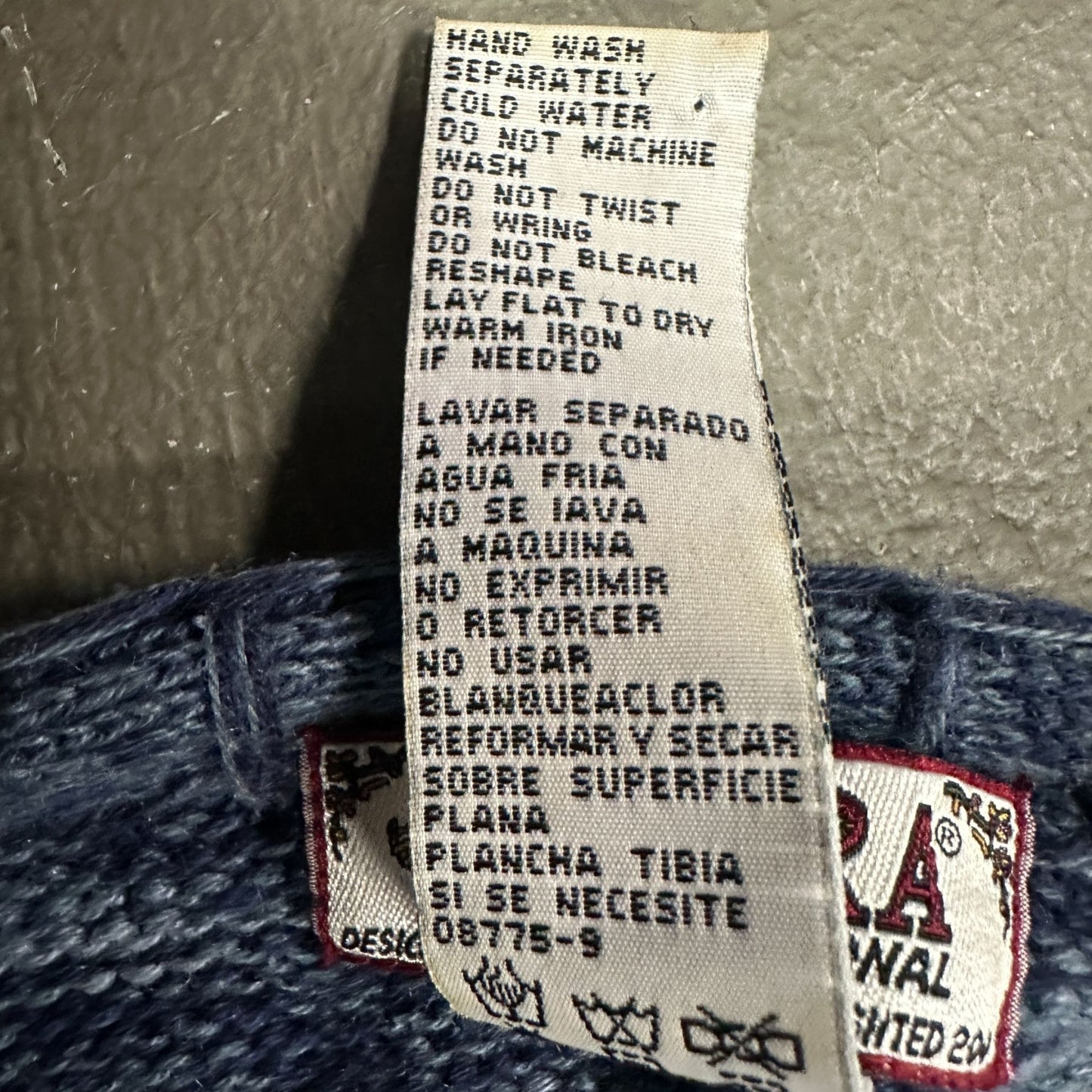 Vtg Tiara International Cardigan Sweater M Striped Full Zip Preppy Granny Cozy