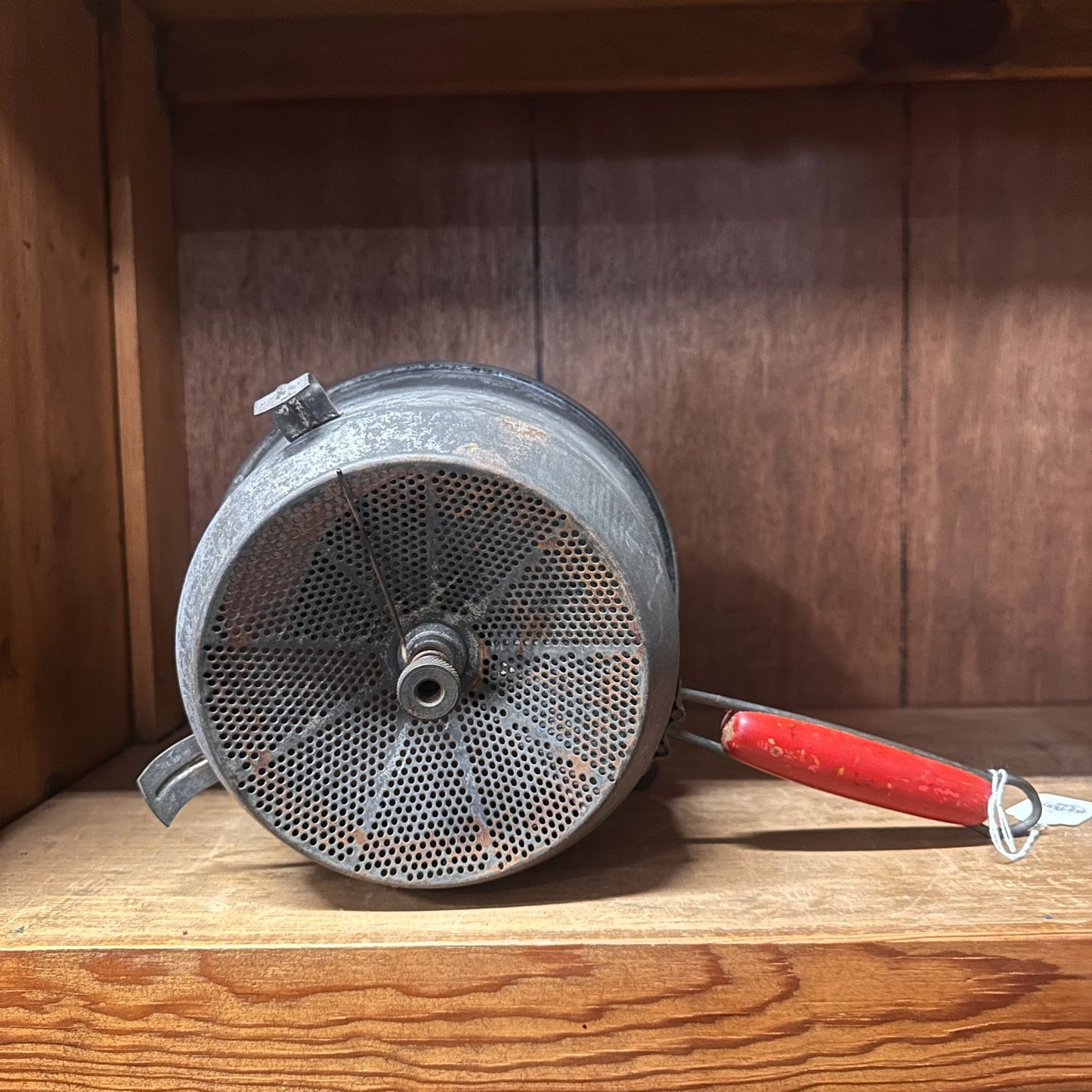 Vintage Foley Food Mill With Red Wooden Handles & Crank