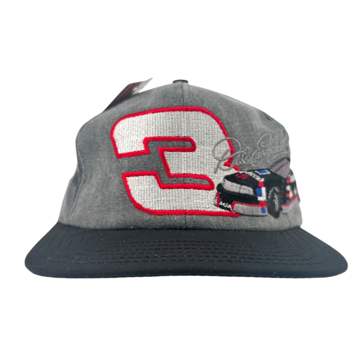 Vtg Dale Earnhardt #3 Snapback Cap Hat Goodwrench Racing 90s NASCAR USA Made NWT