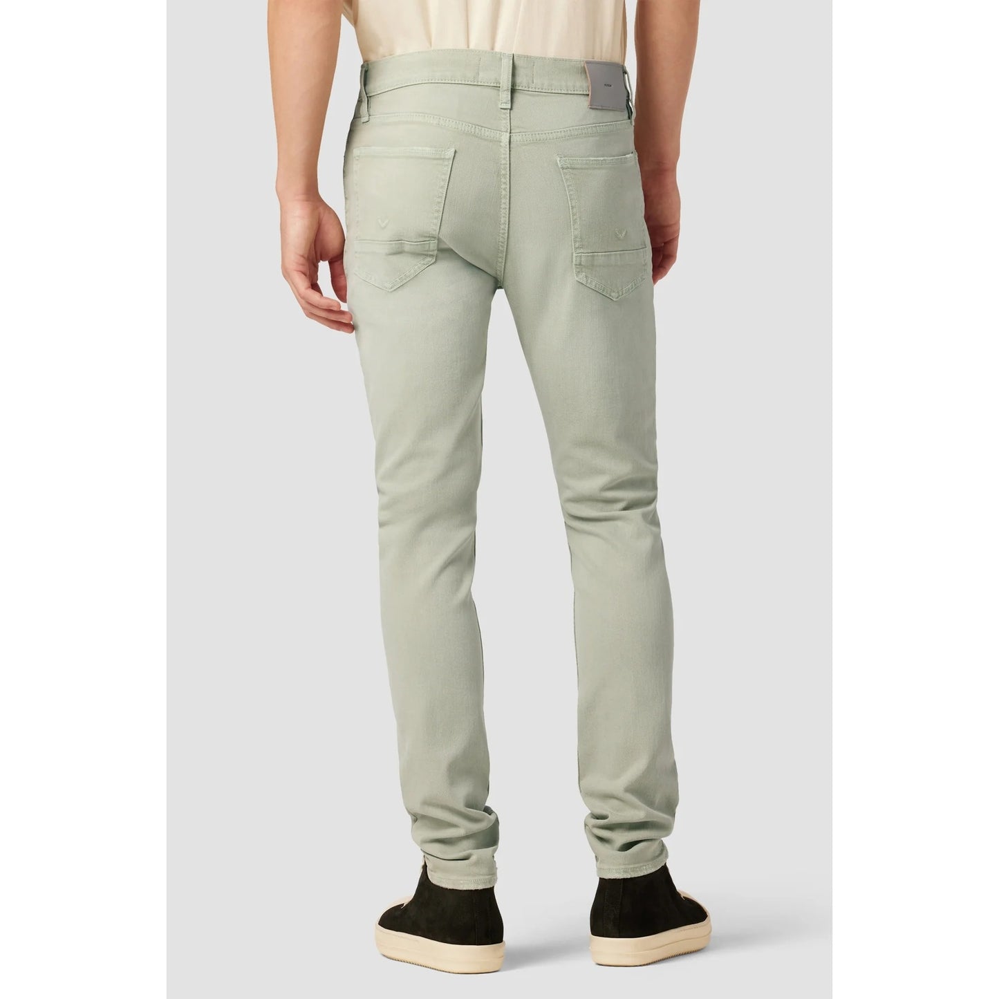 NWT Hudson Mens 28 Axl Slim Jeans Light Green Sea Foam Comfort Stretch Denim