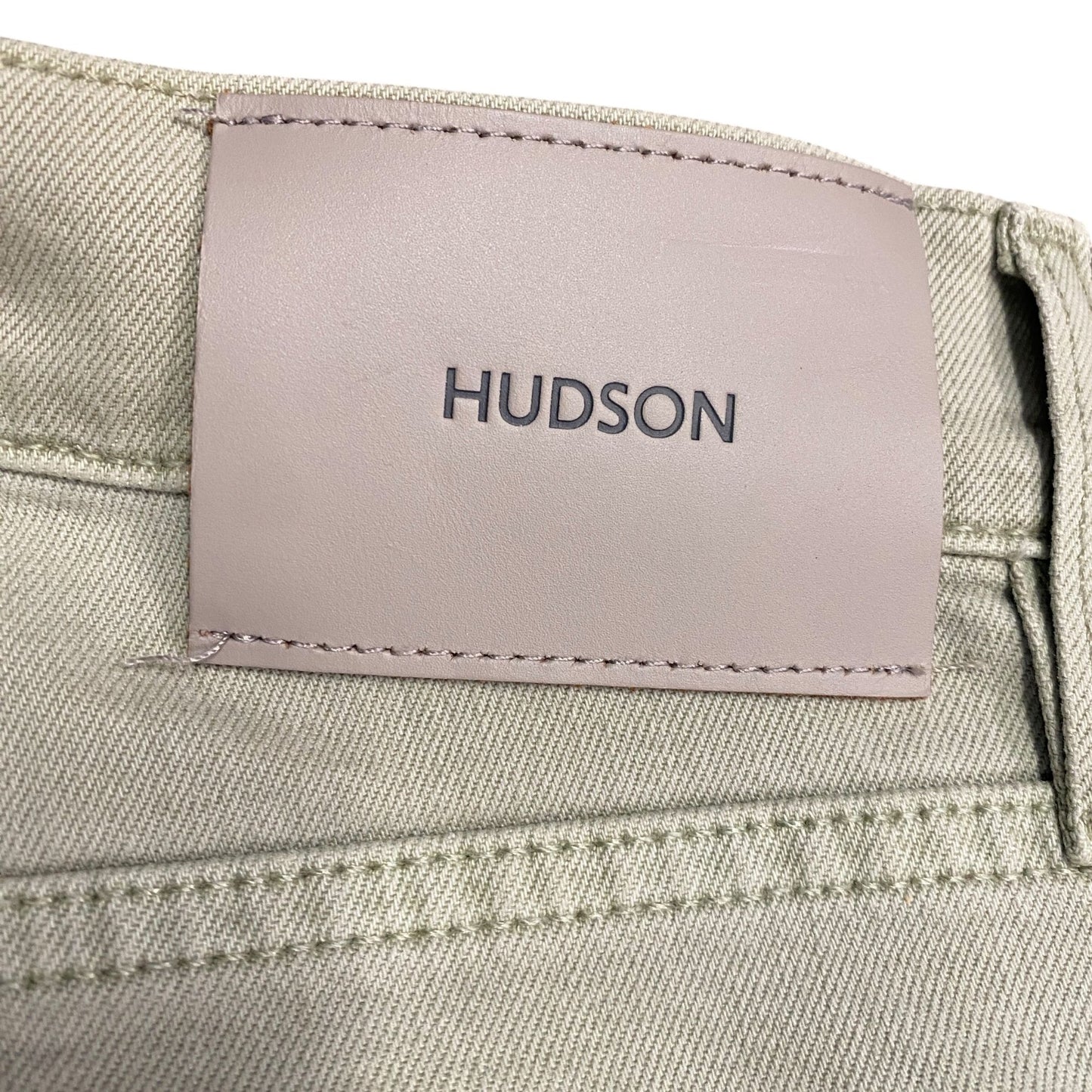 NWT Hudson Mens 28 Axl Slim Jeans Light Green Sea Foam Comfort Stretch Denim