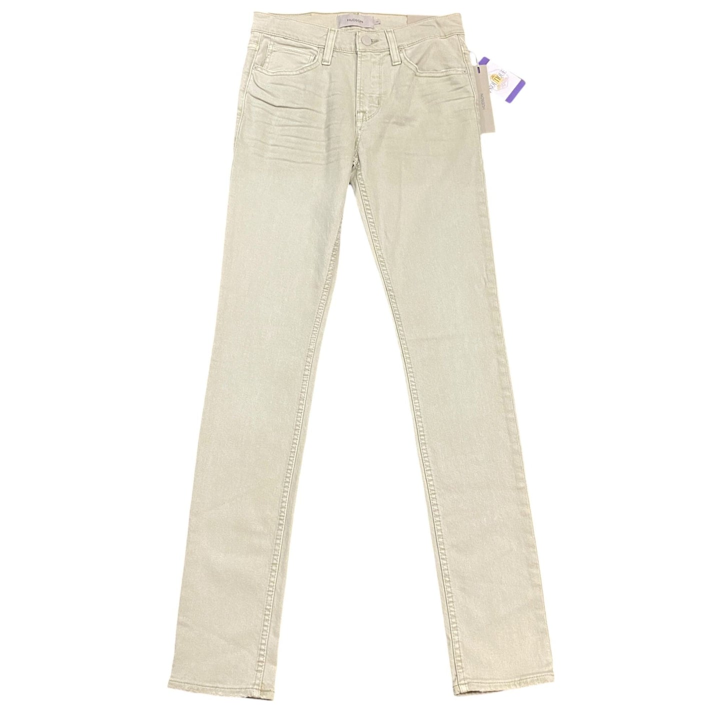 NWT Hudson Mens 28 Axl Slim Jeans Light Green Sea Foam Comfort Stretch Denim